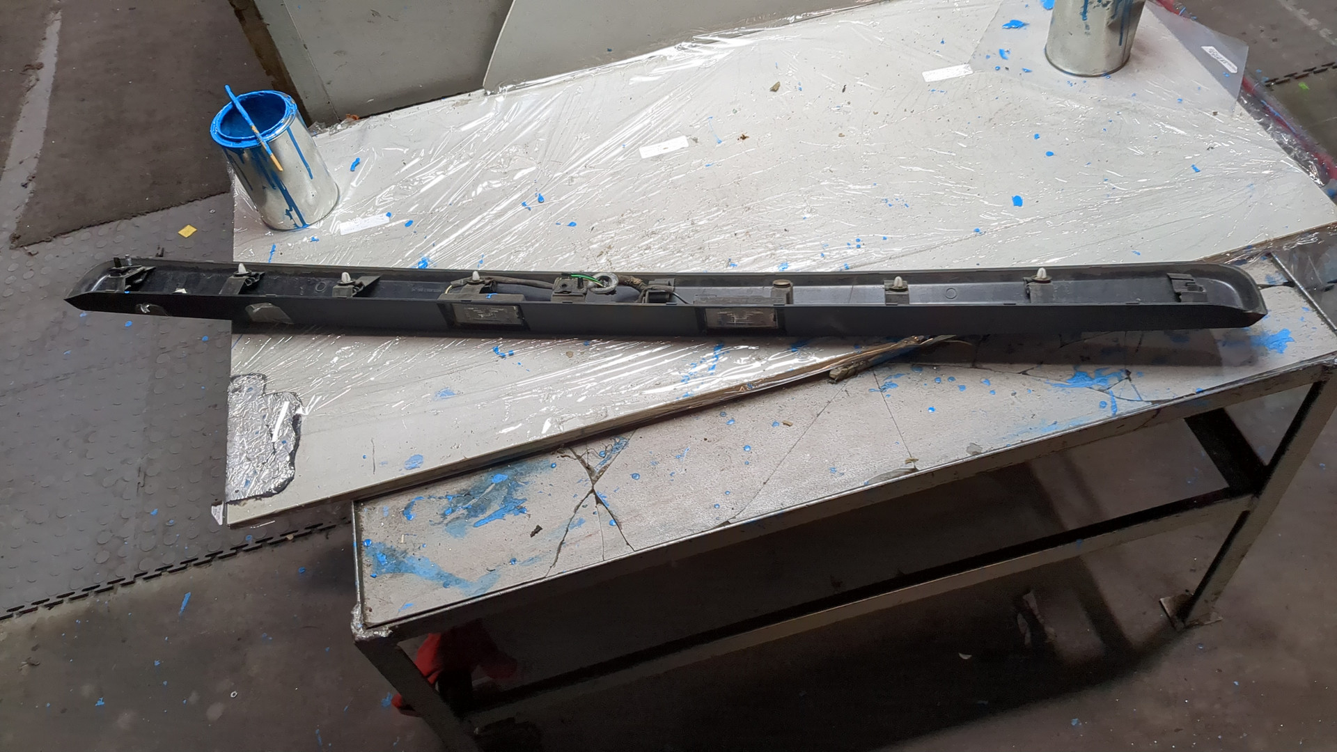 Фонарь подсветки номера