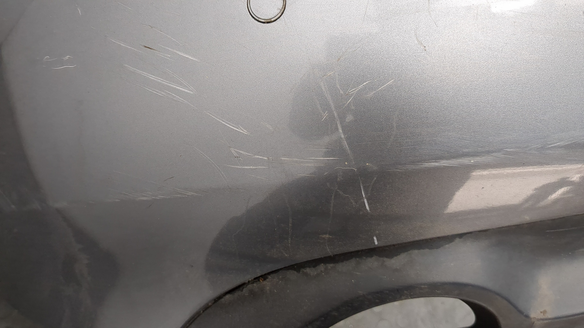 Бампер задний