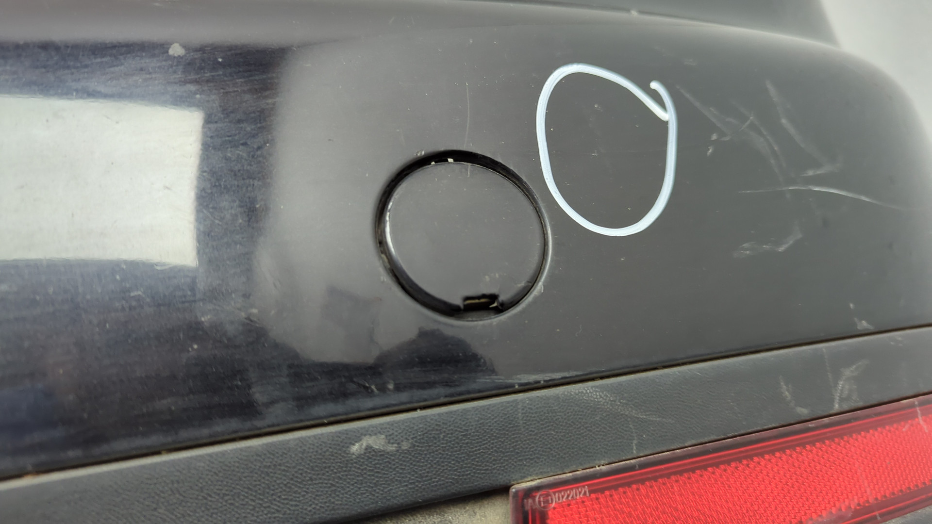 Бампер задний