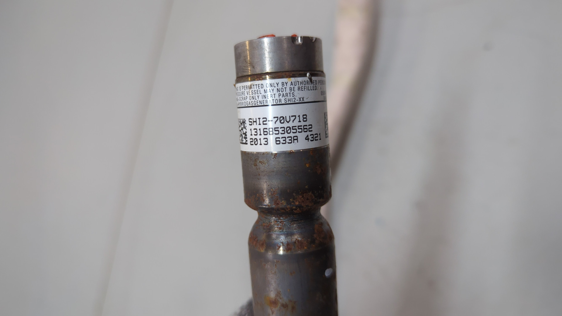 Подушка безопасности боковая (шторка)