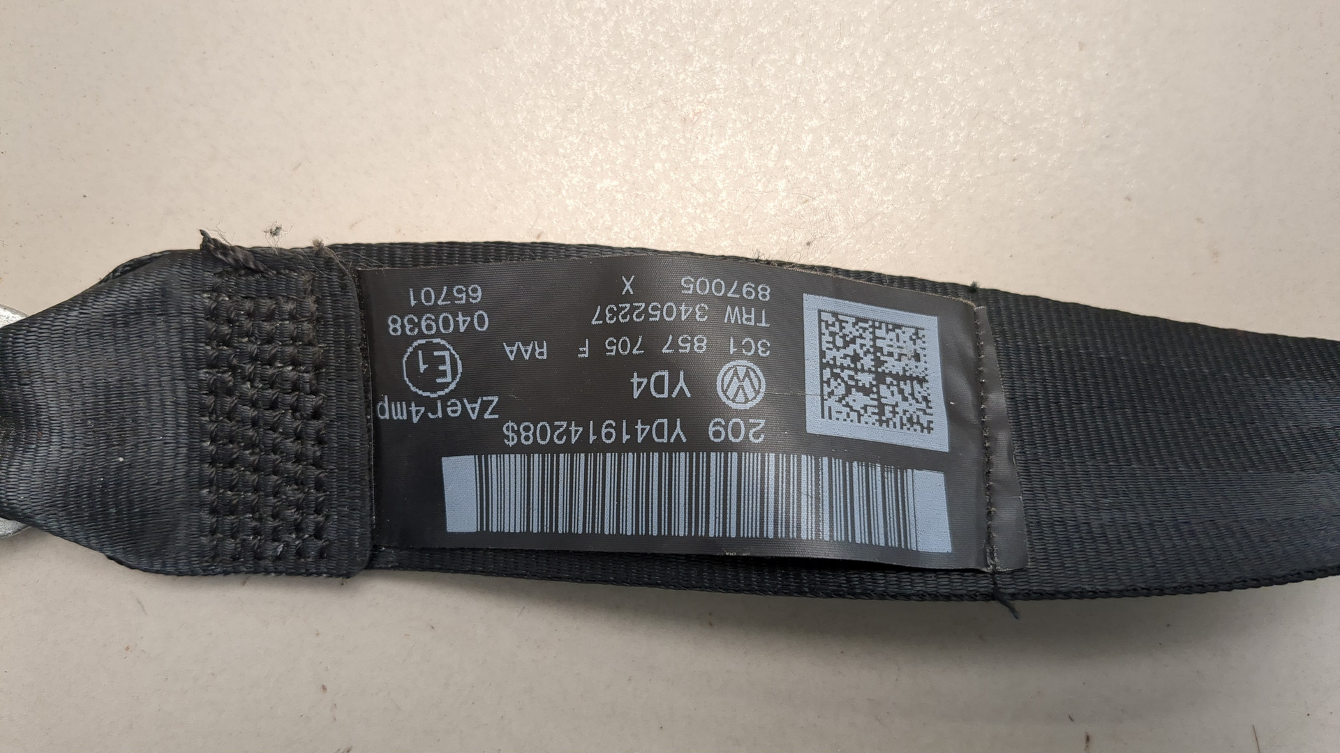 Ремень безопасности