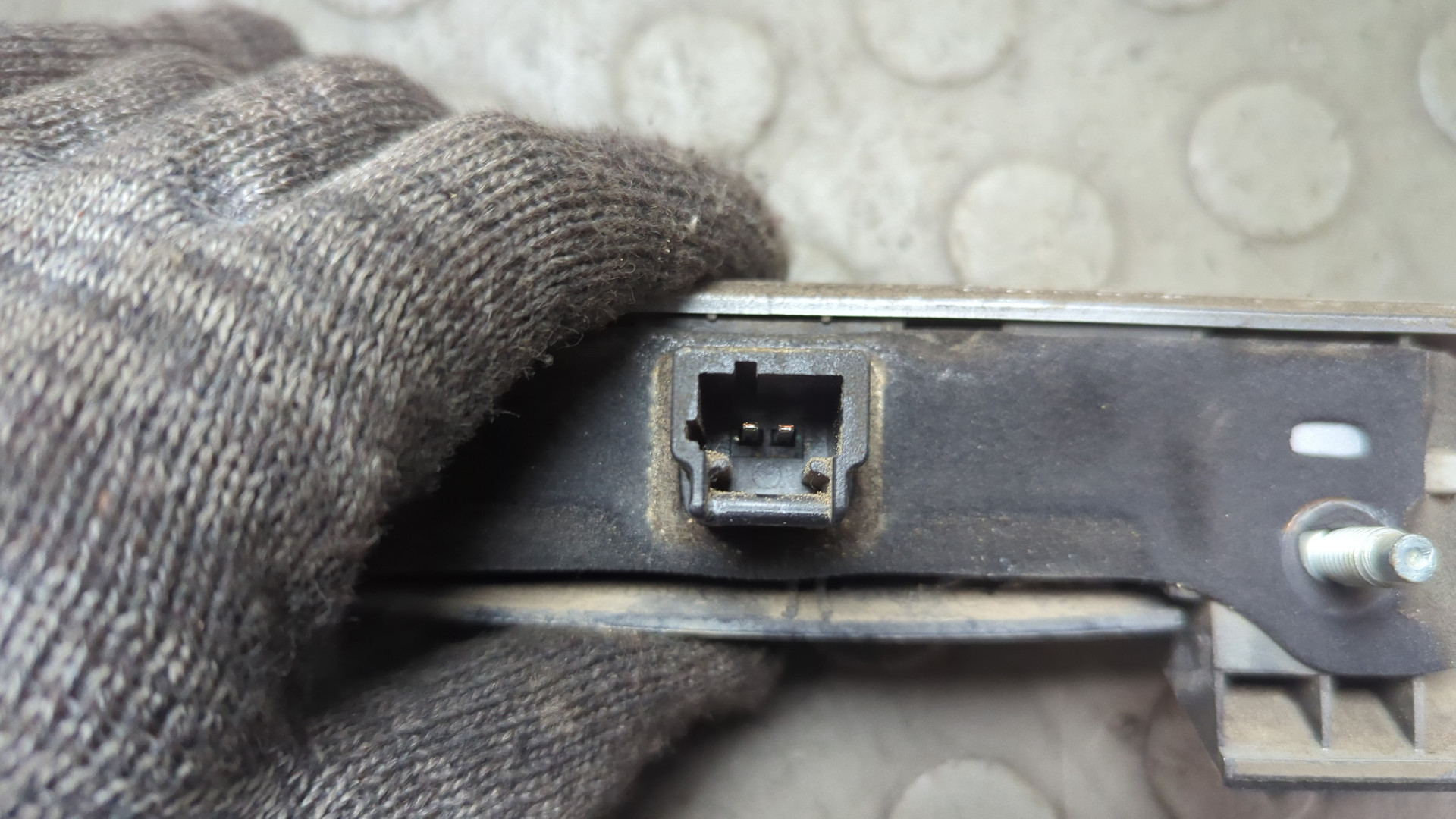 Фонарь подсветки номера