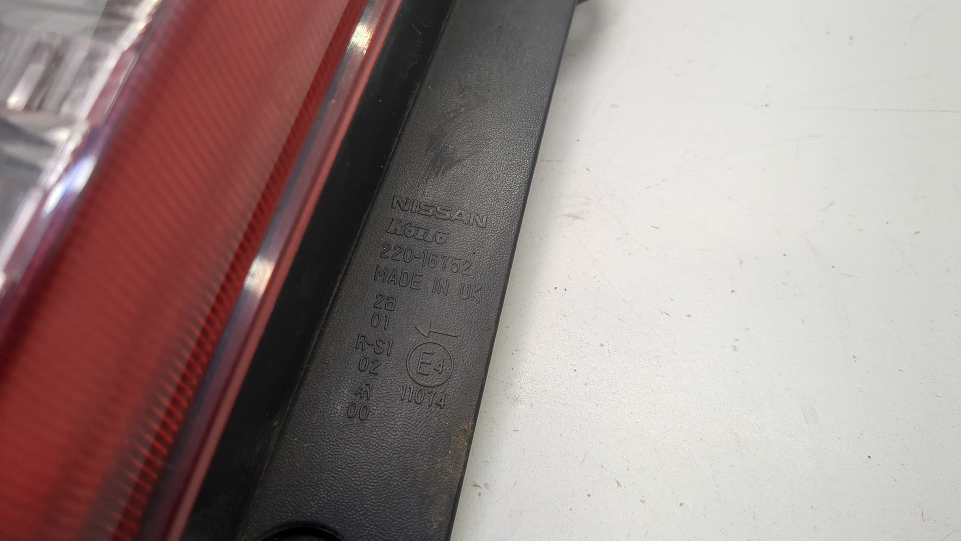 Фонарь задний левый