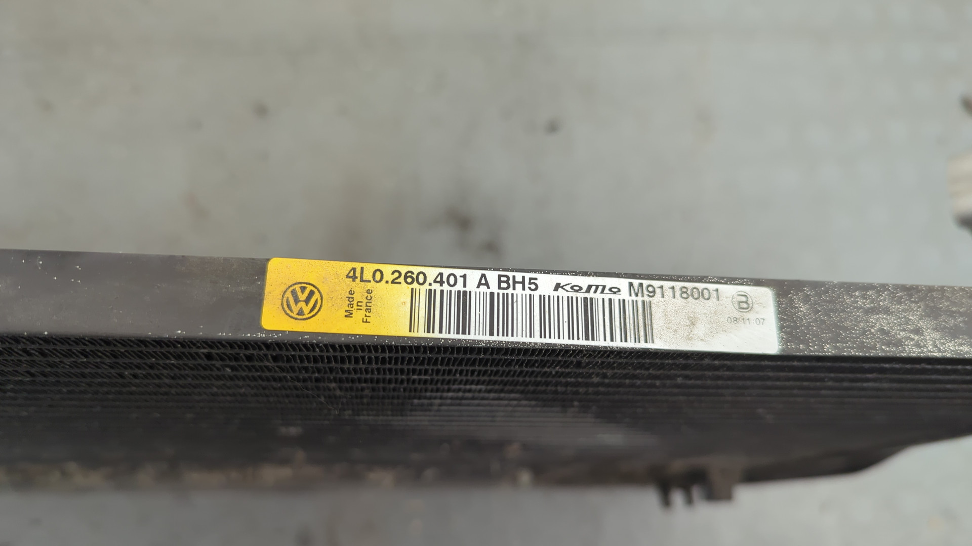 Радиатор кондиционера / конденсер