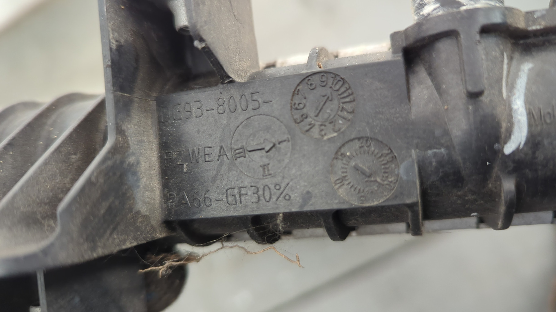 Радиатор охлаждения двигателя основной