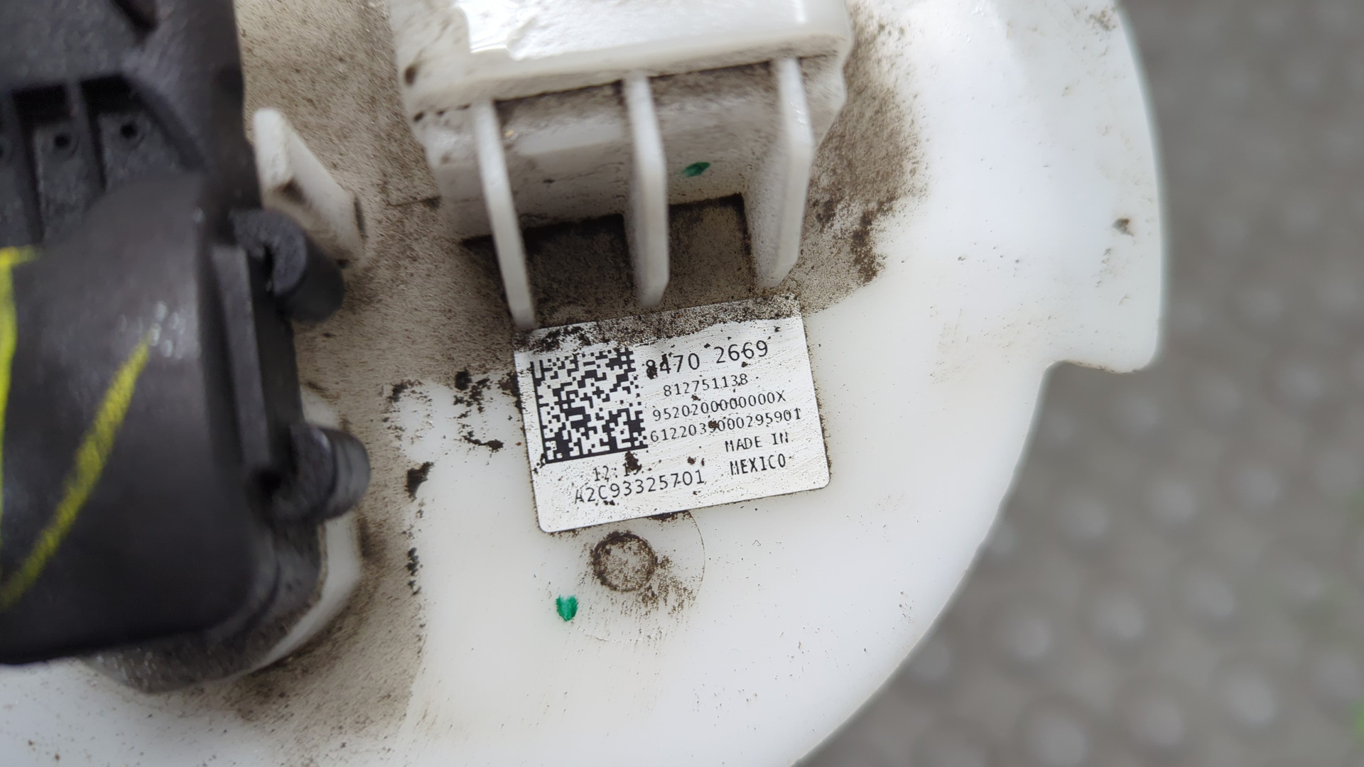 Датчик уровня топлива