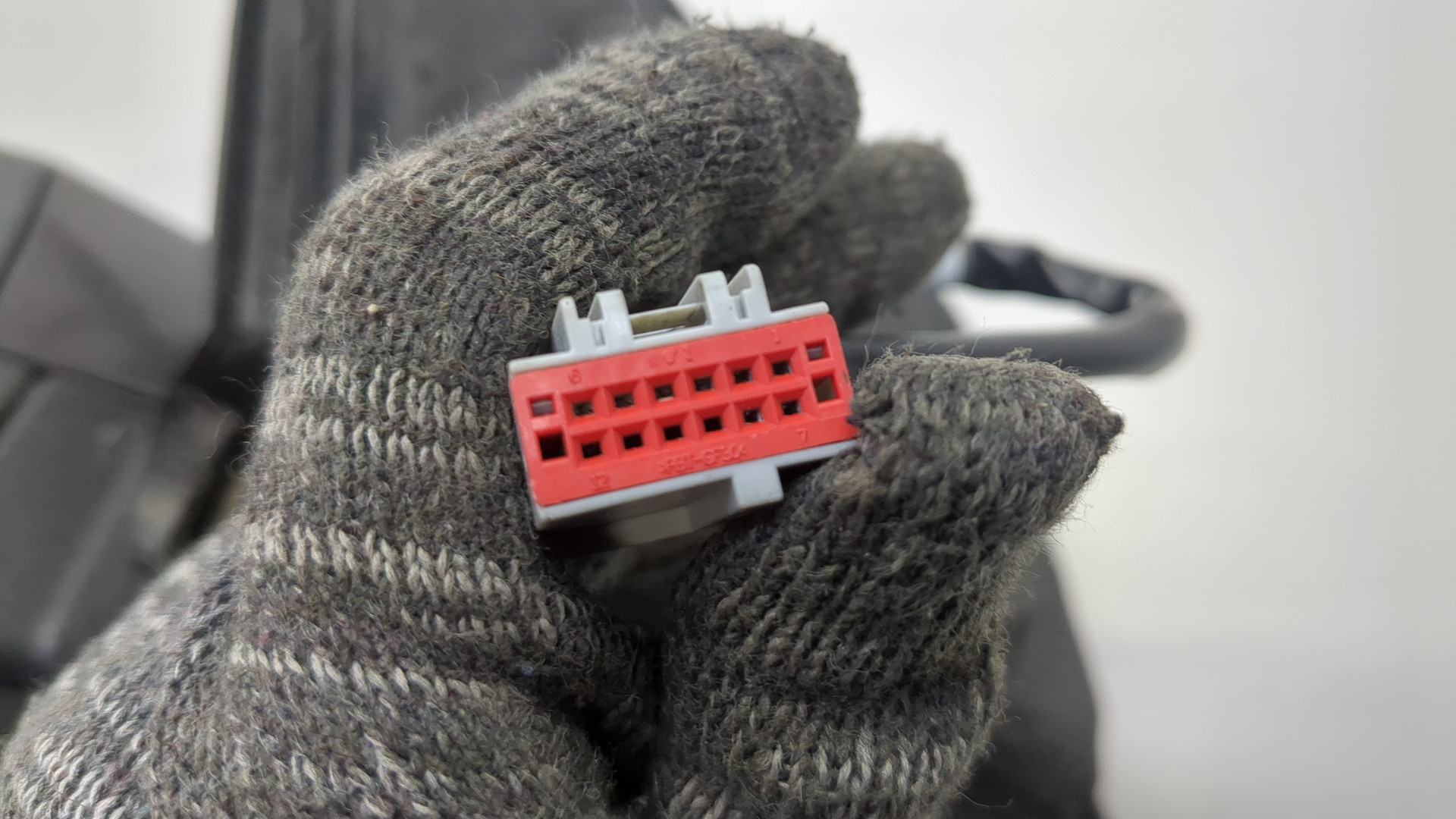 Зеркало левое электрическое