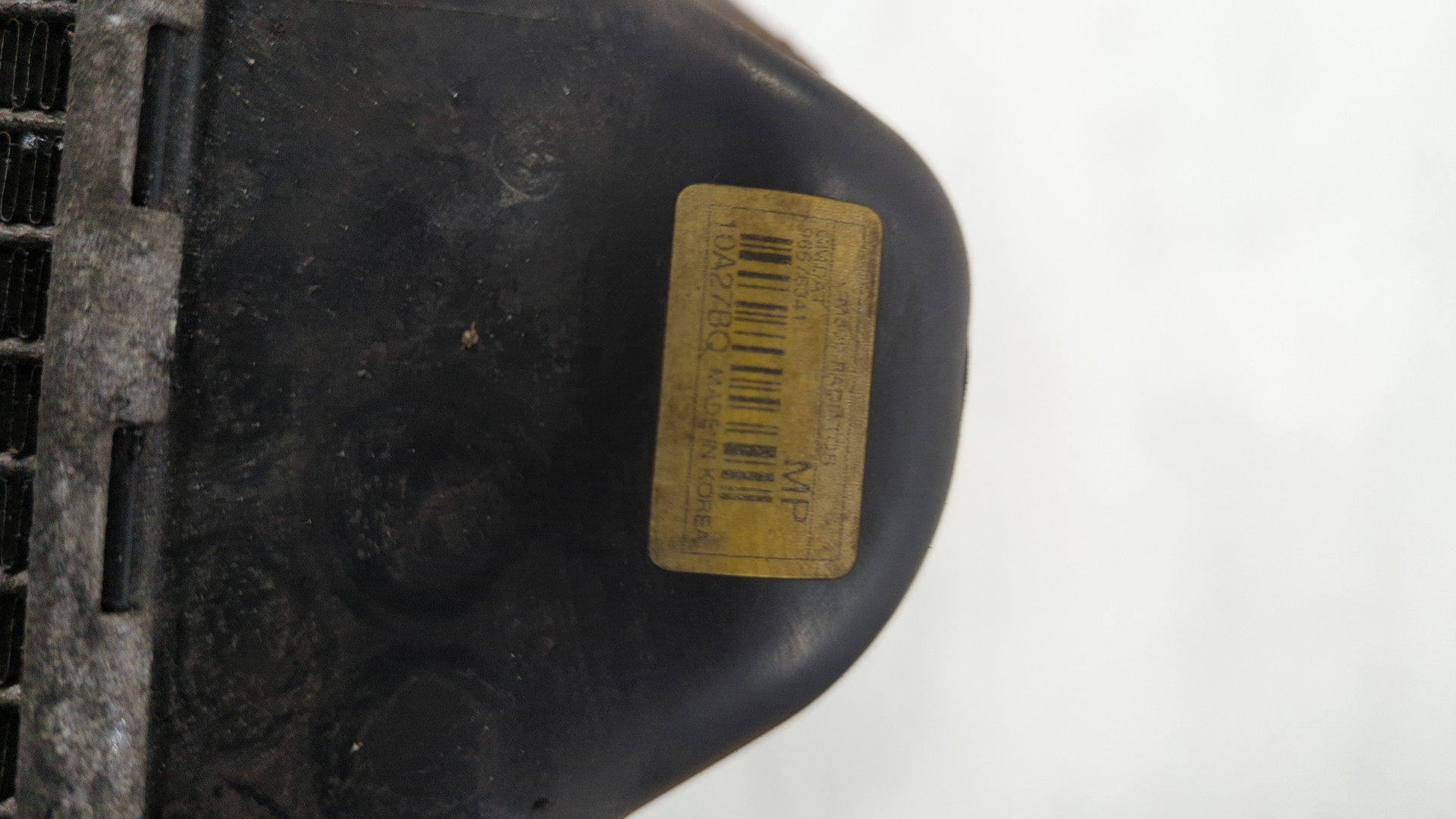 Радиатор охлаждения двигателя основной