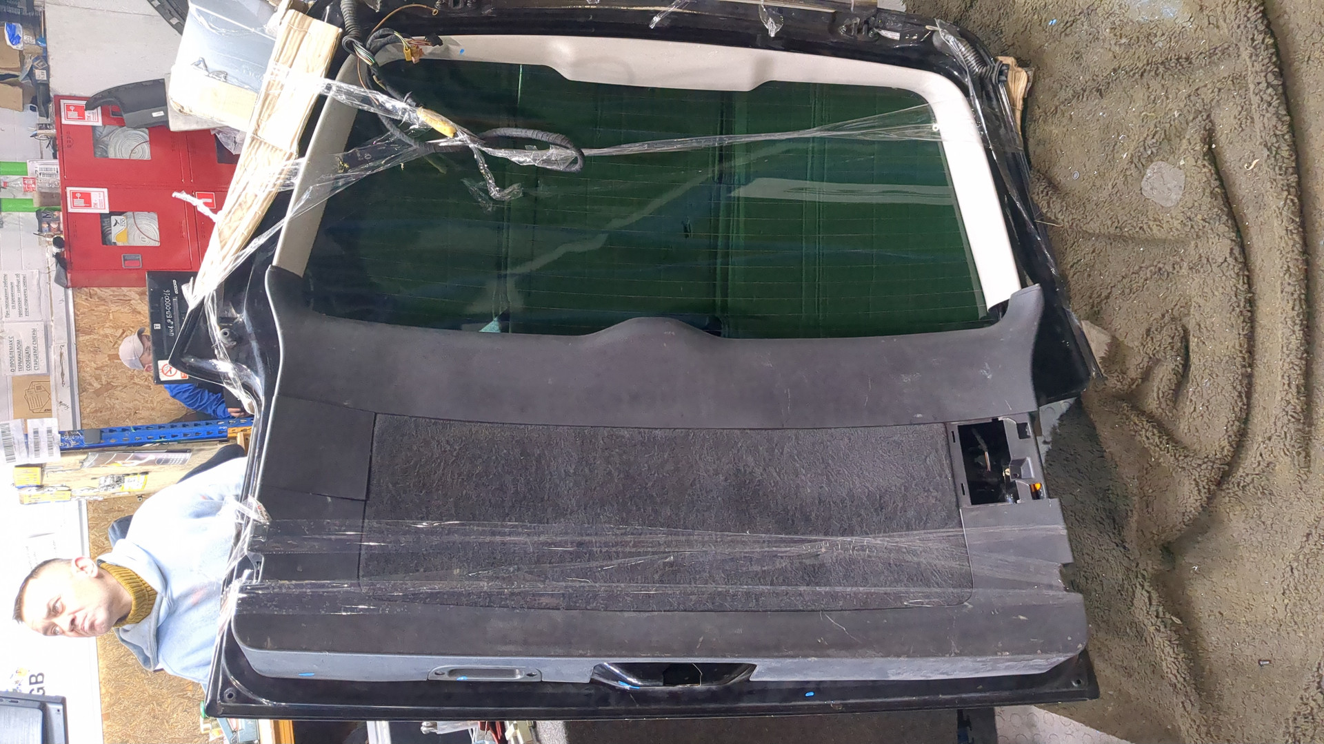 Фонарь подсветки номера