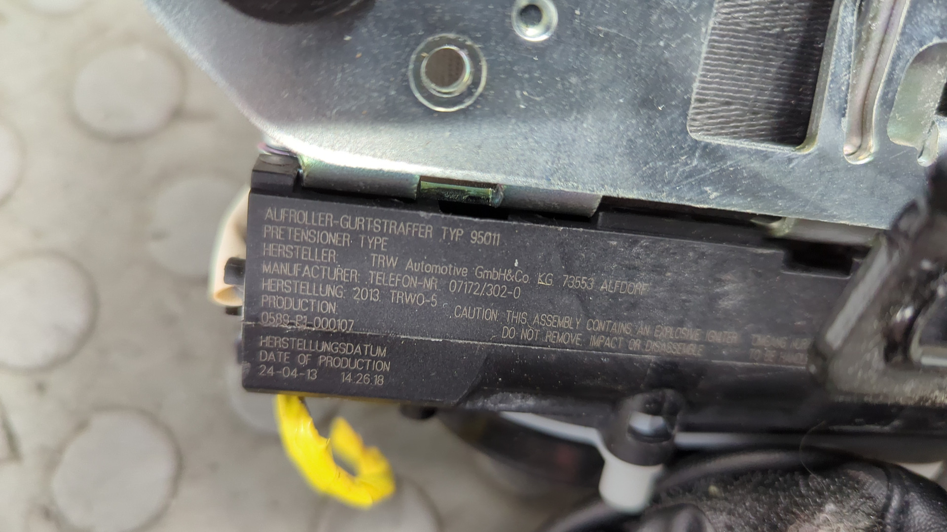 Ремень безопасности