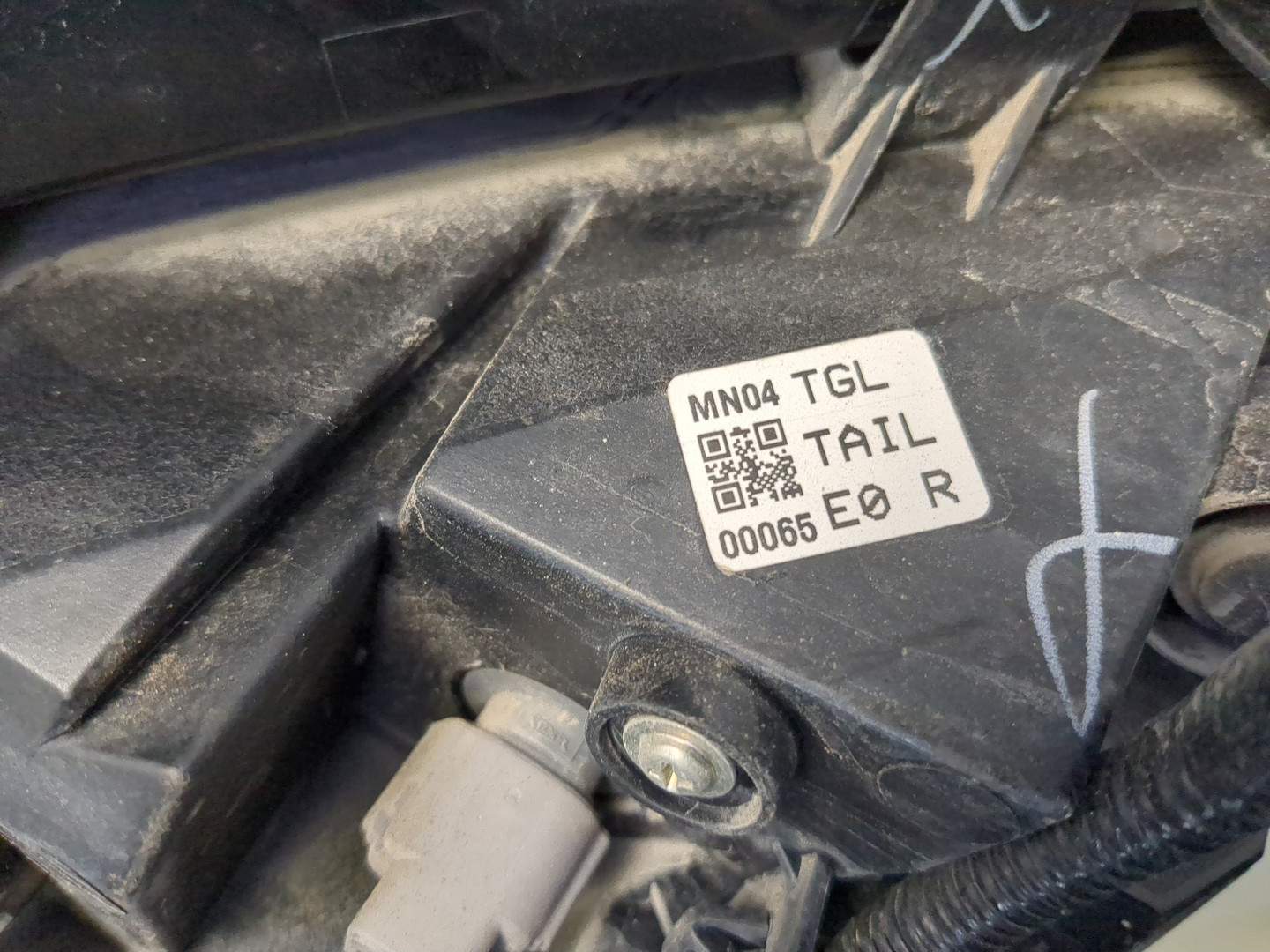 Фонарь задний правый