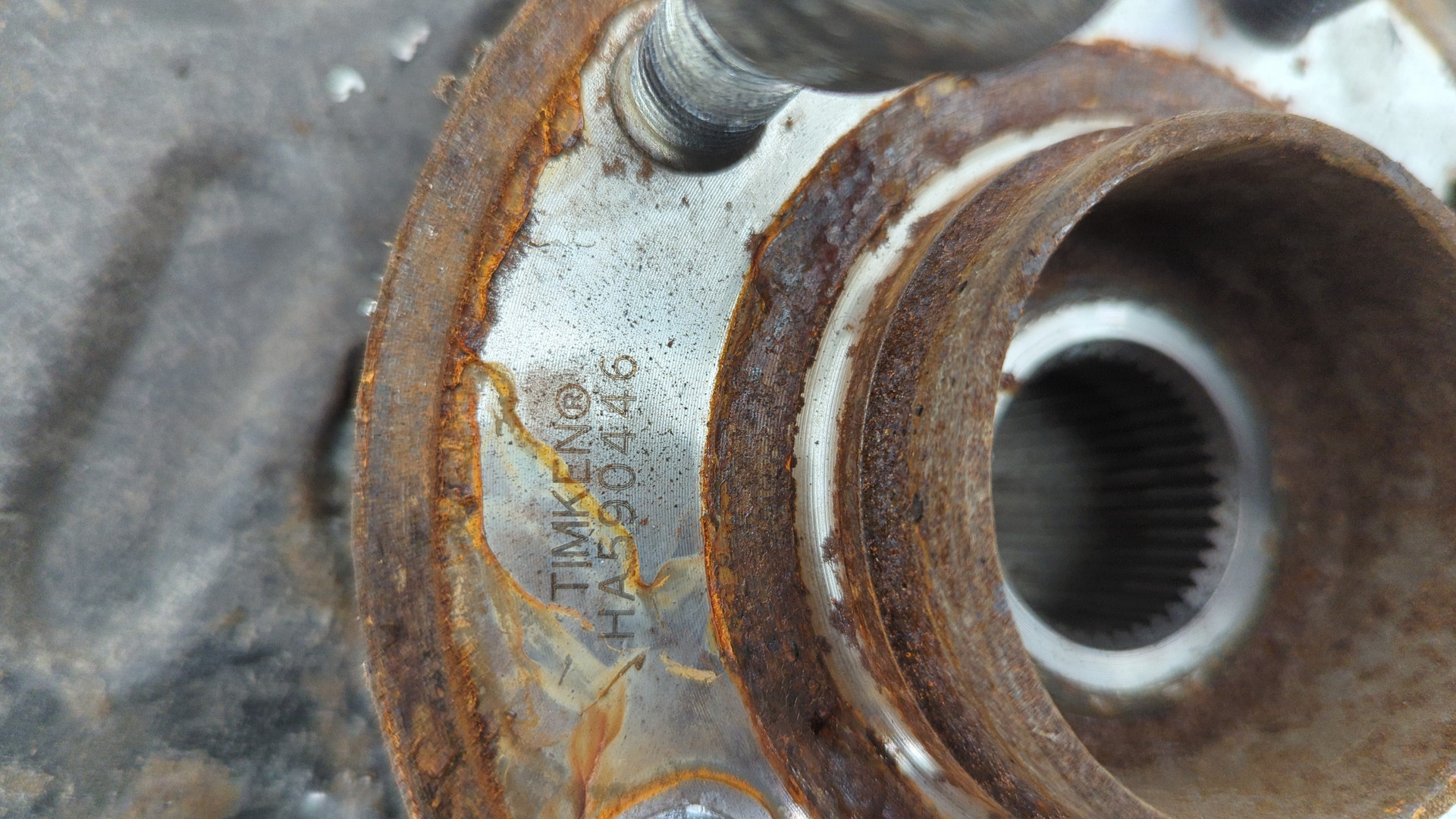 Кулак поворотный задний правый