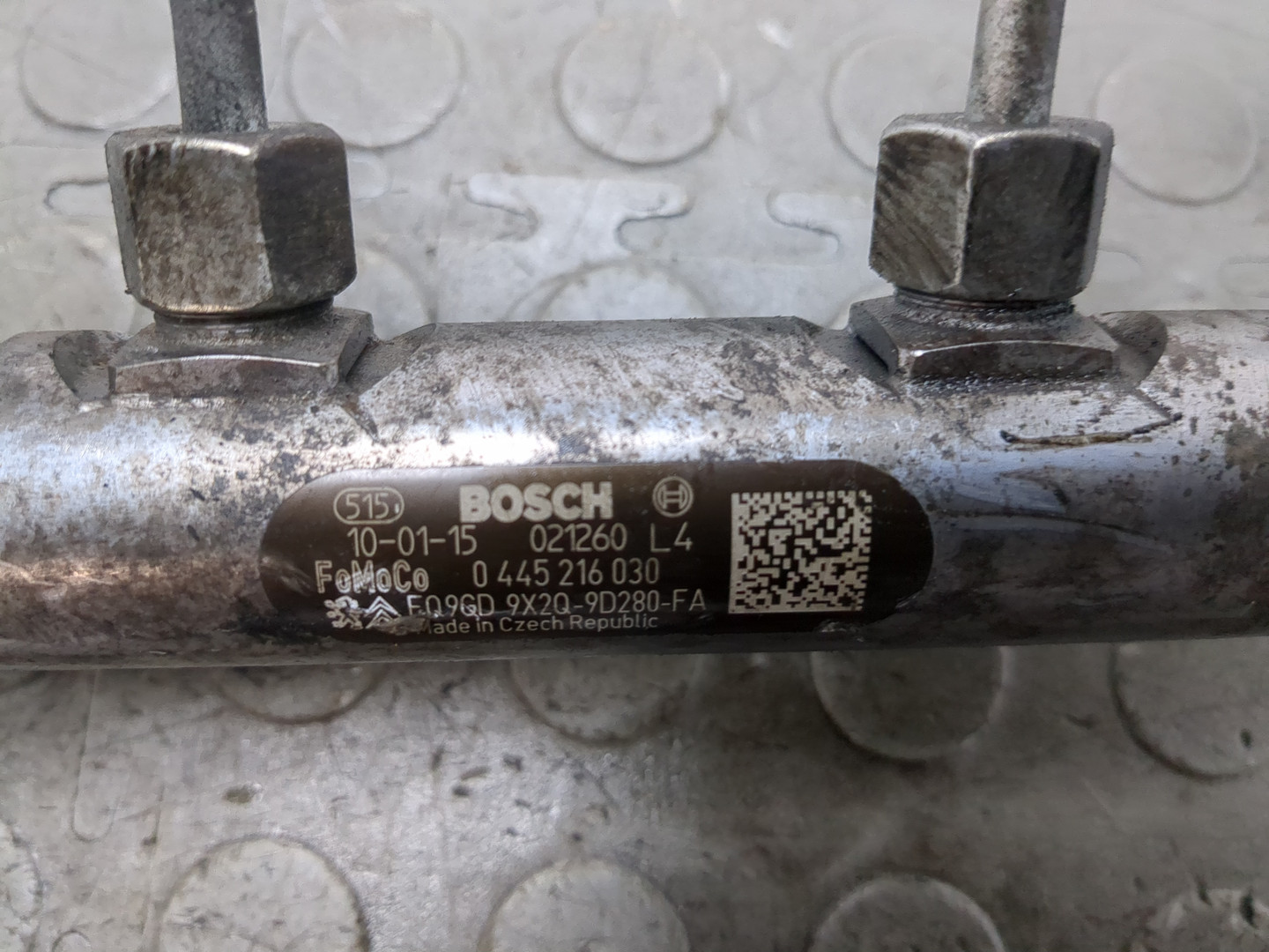 Рейка топливная (рампа)