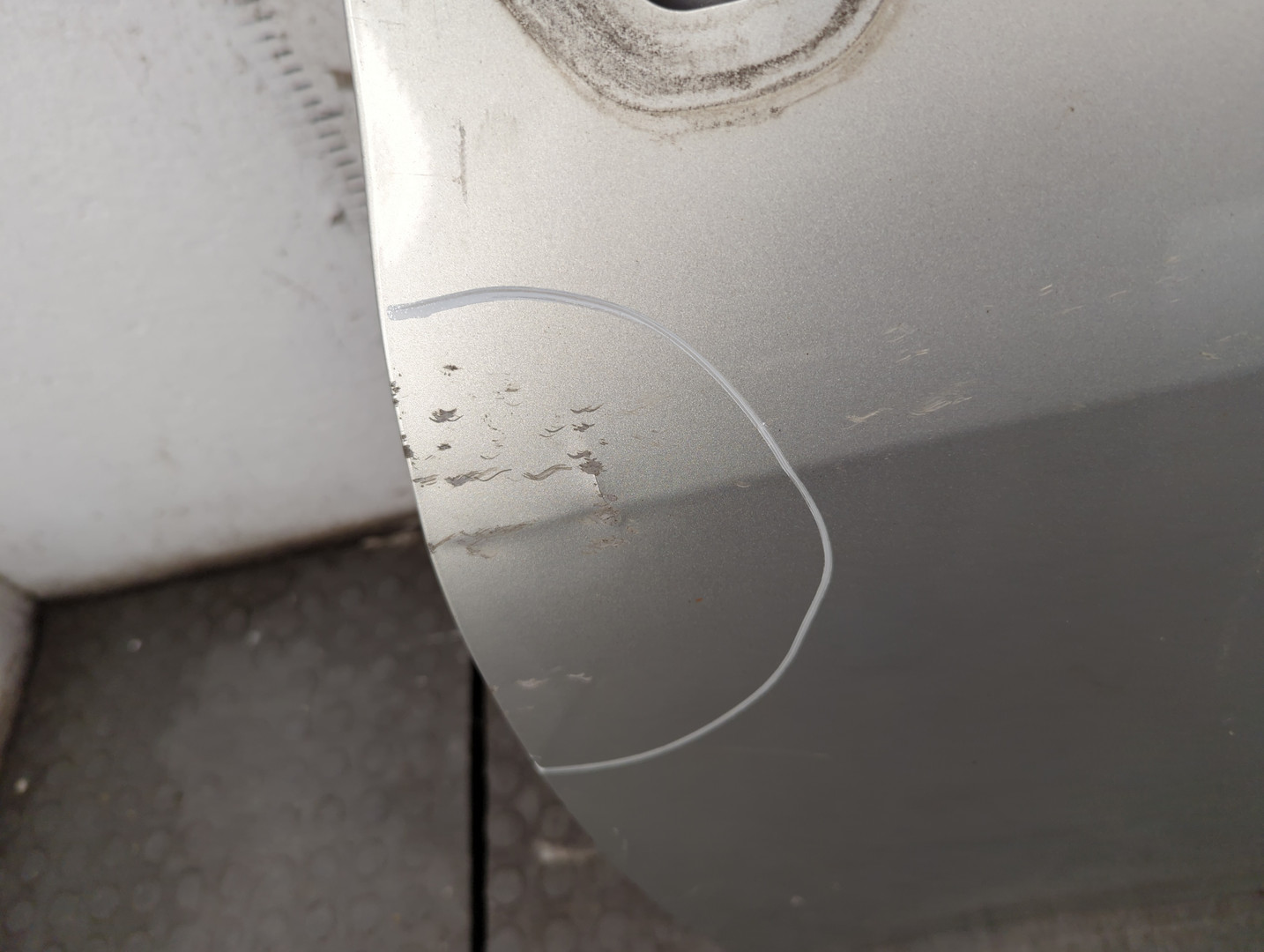 Дверь передняя левая