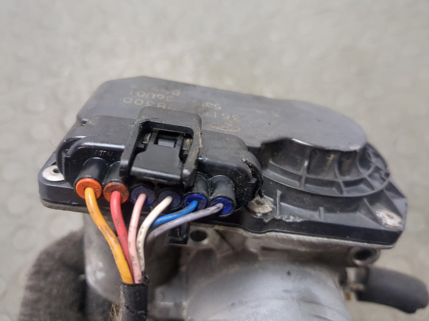 Заслонка дроссельная электрическая