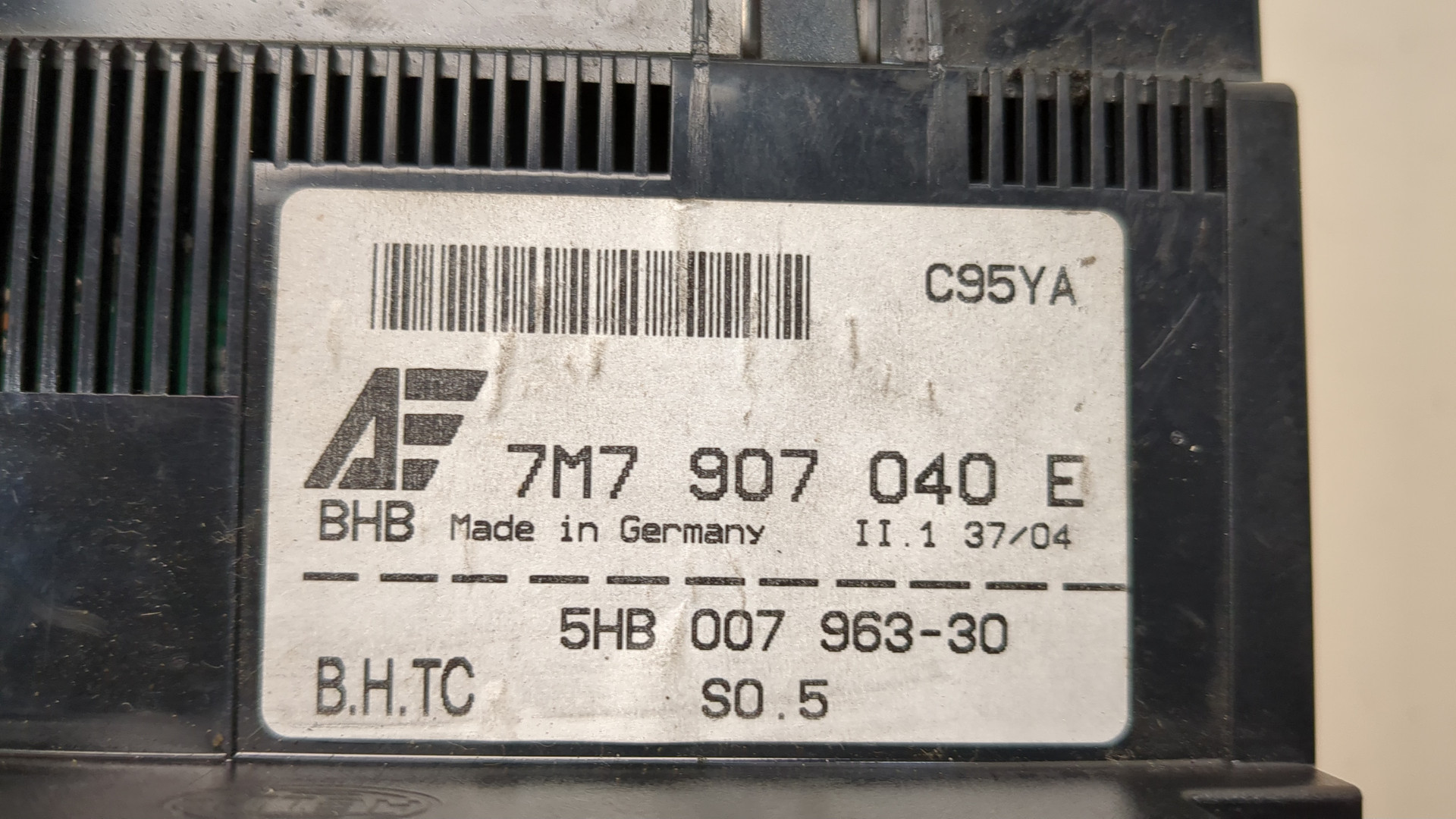 Переключатель отопителя