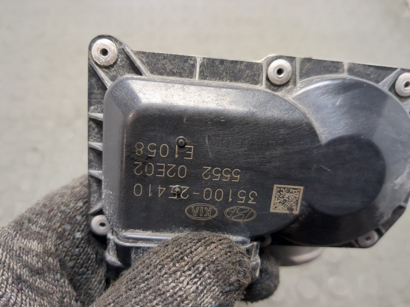 Заслонка дроссельная электрическая