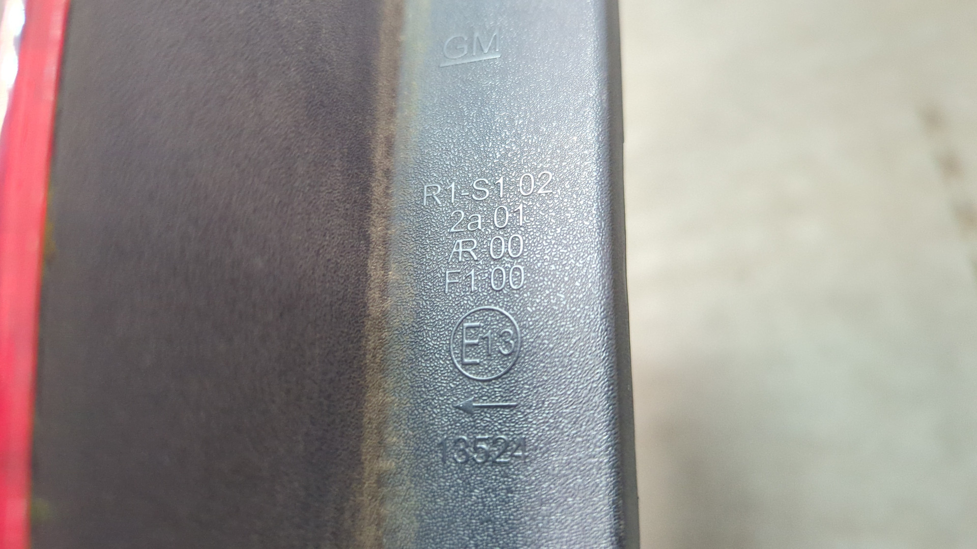 Фонарь задний левый