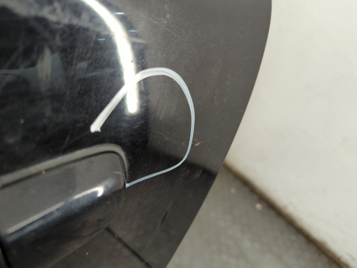 Дверь задняя левая