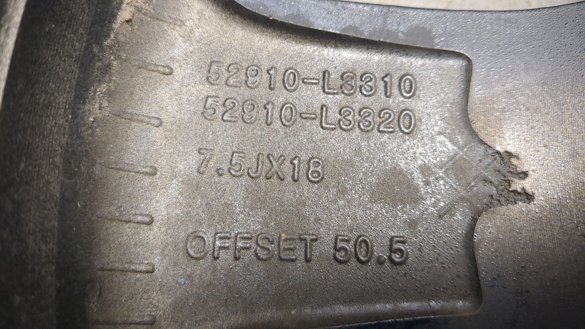 Диск колесный литой легкий сплав