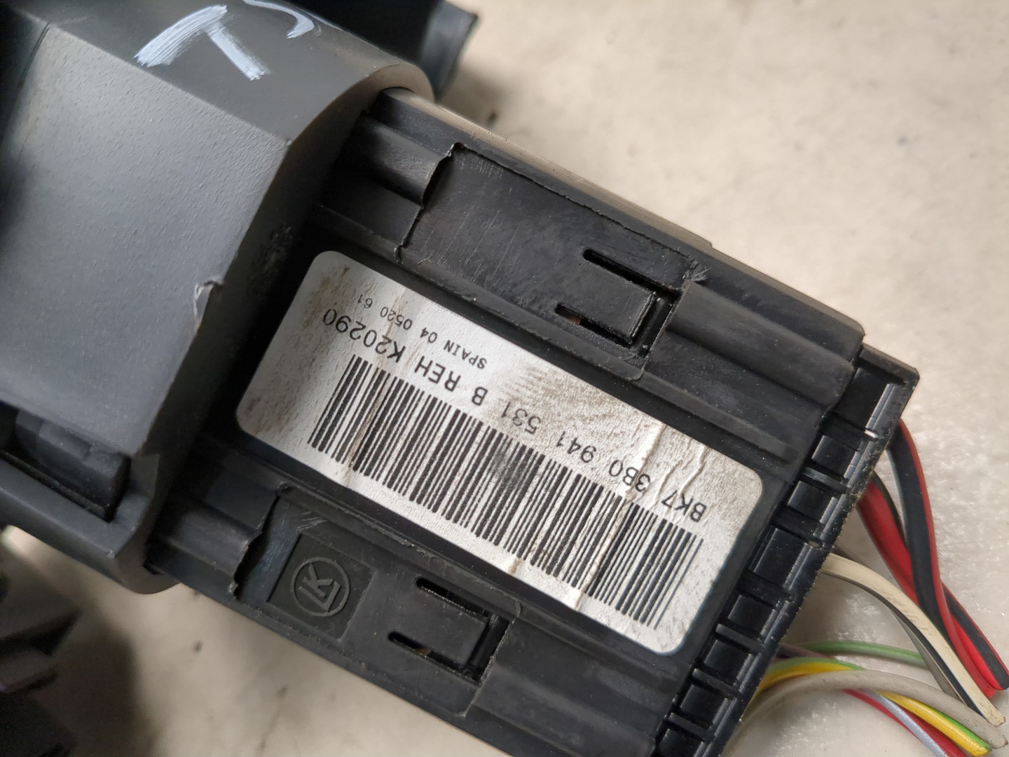 Переключатель света фар