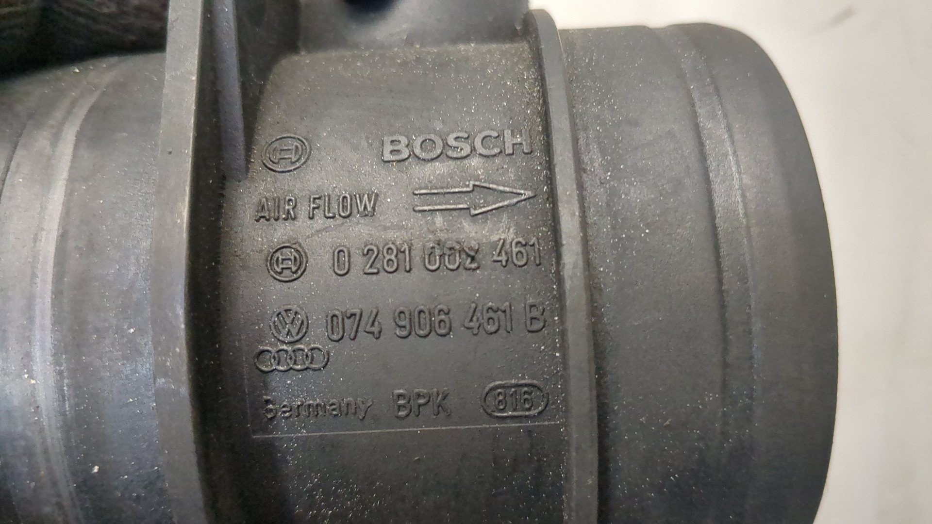 Расходомер воздуха (ДМРВ)