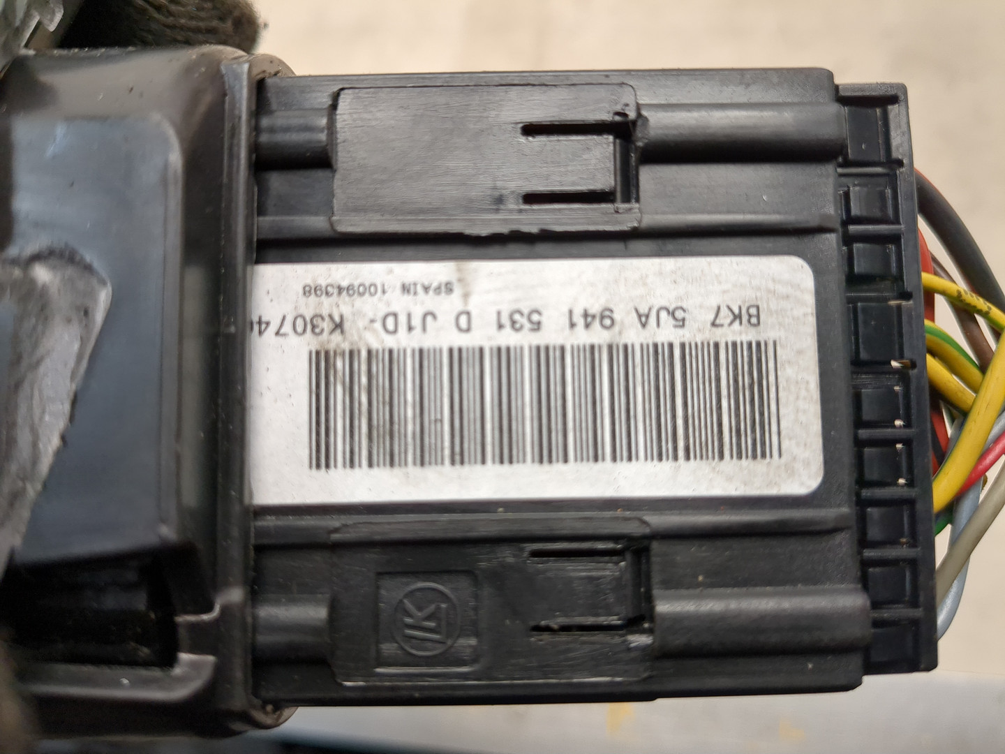 Переключатель света фар