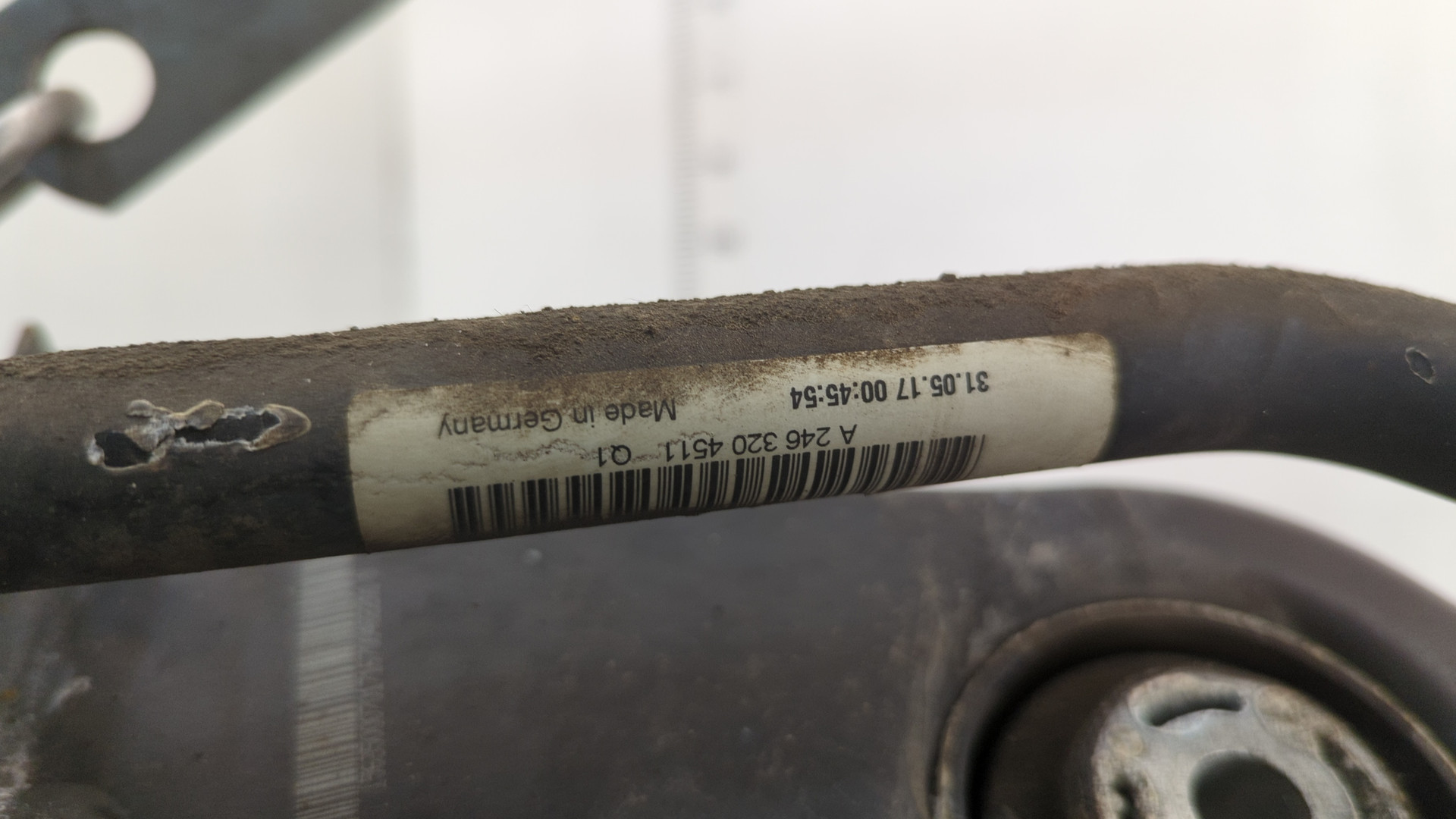 Балка задняя