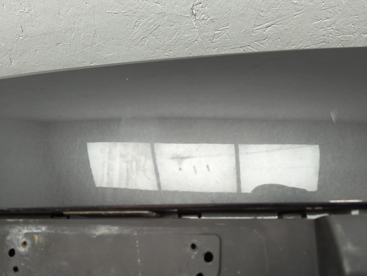 Бампер задний