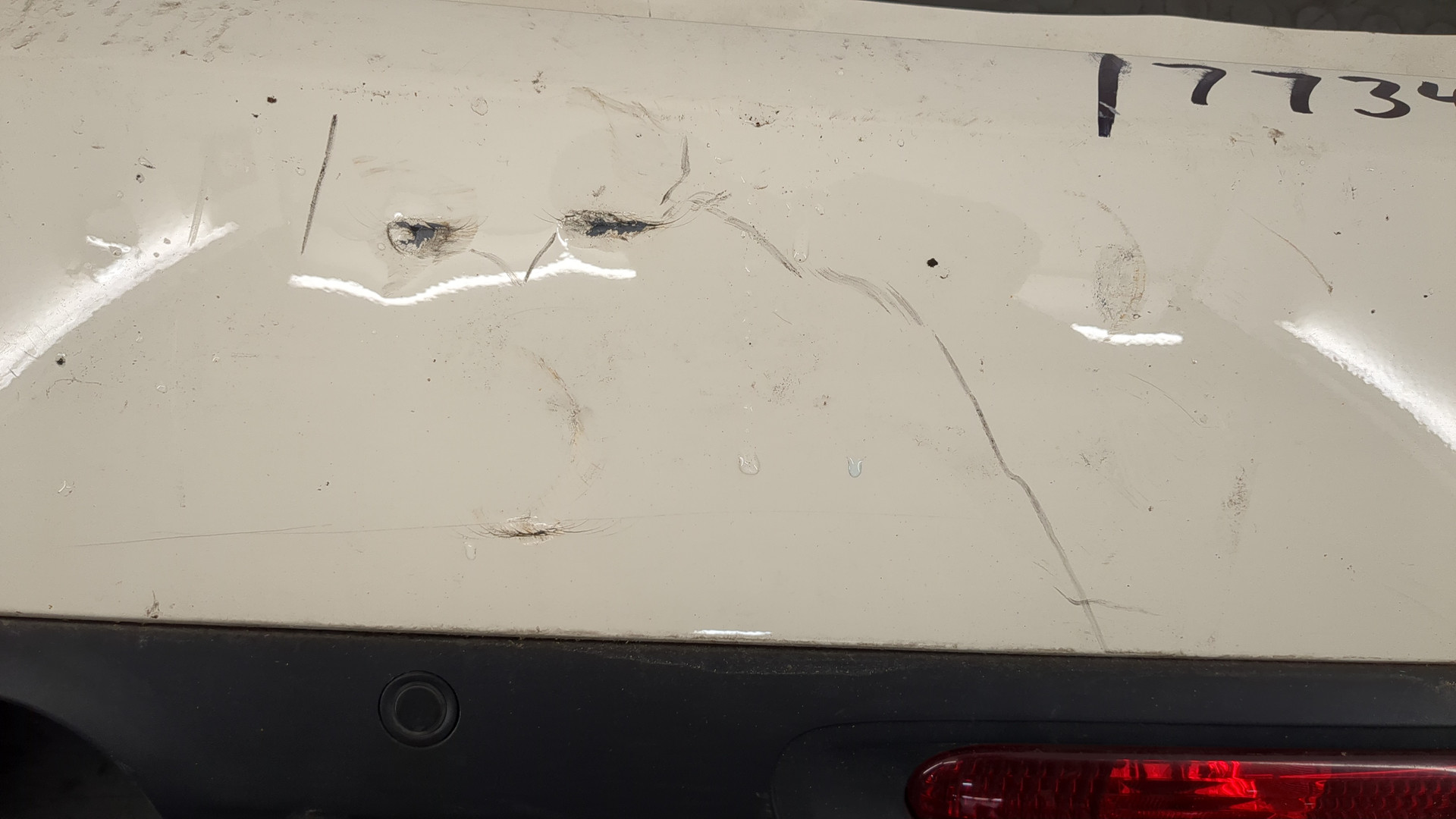 Бампер задний