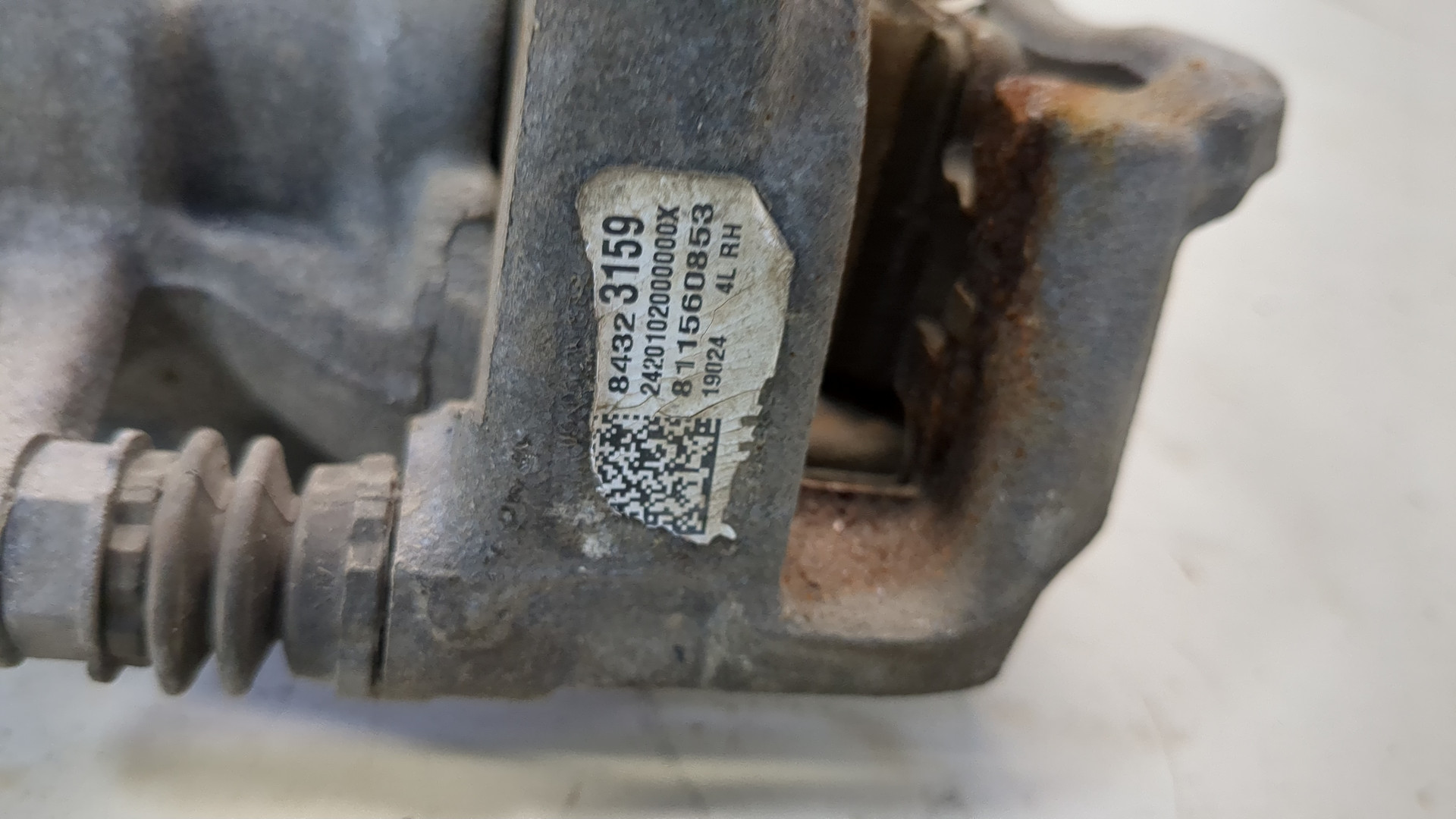 Суппорт задний правый