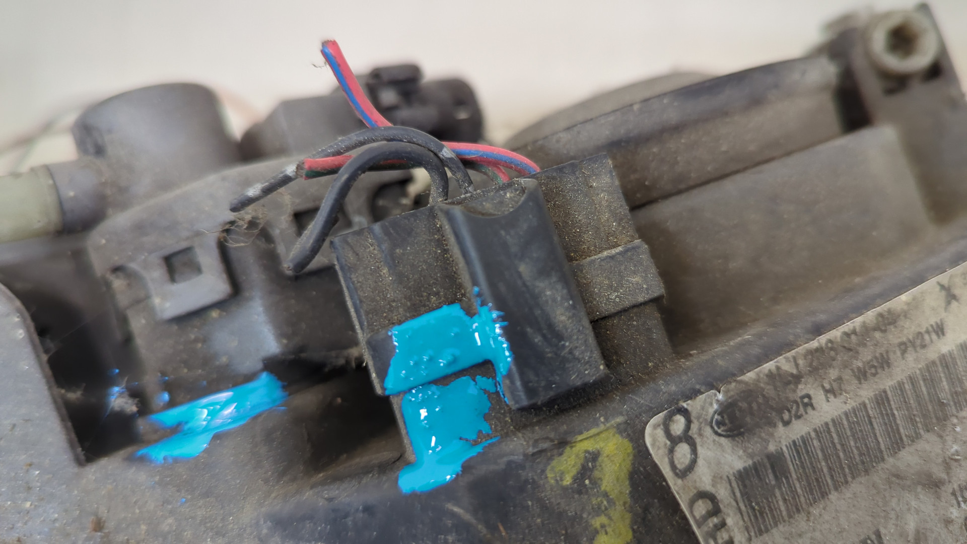 Фара правая