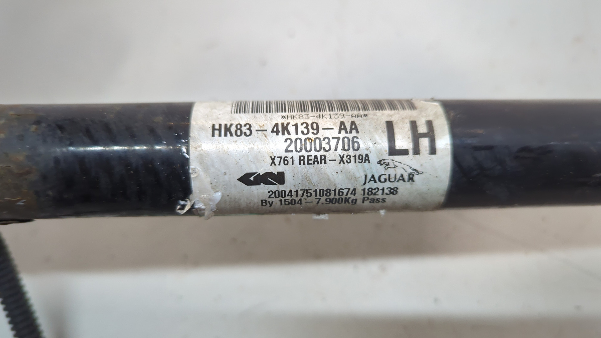 Кулак поворотный задний левый