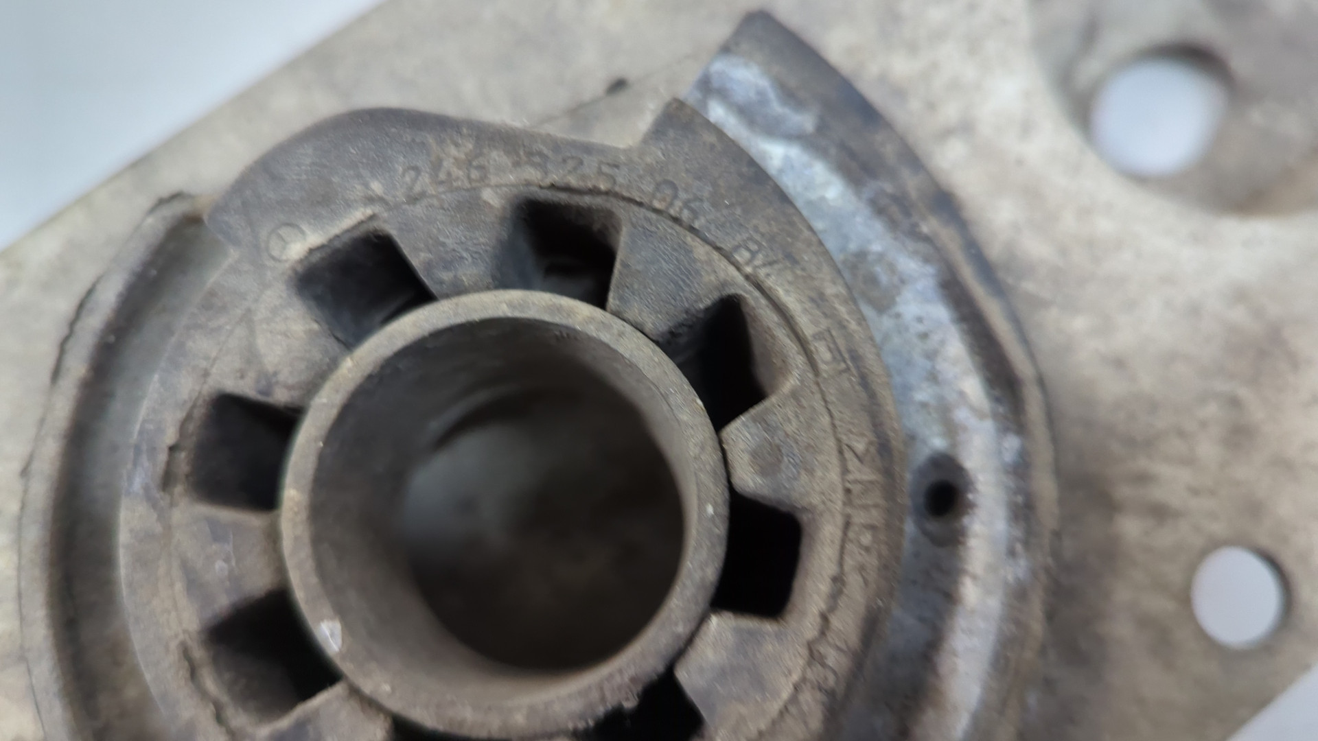 Рычаг задний