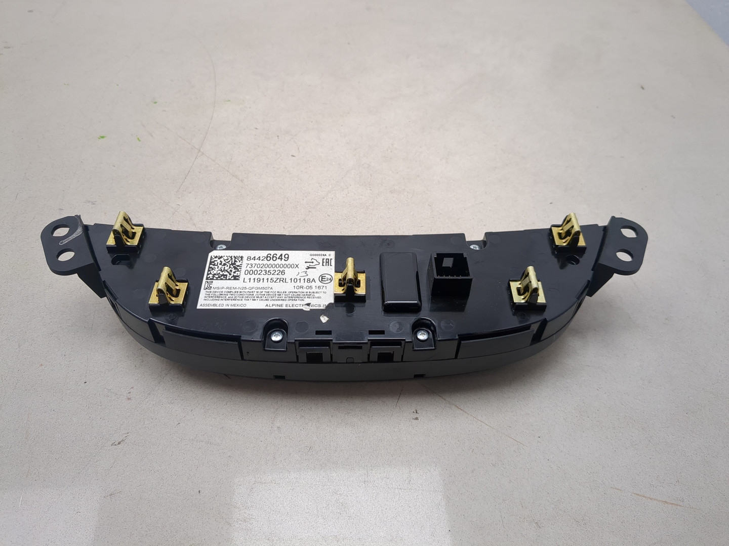 Переключатель отопителя