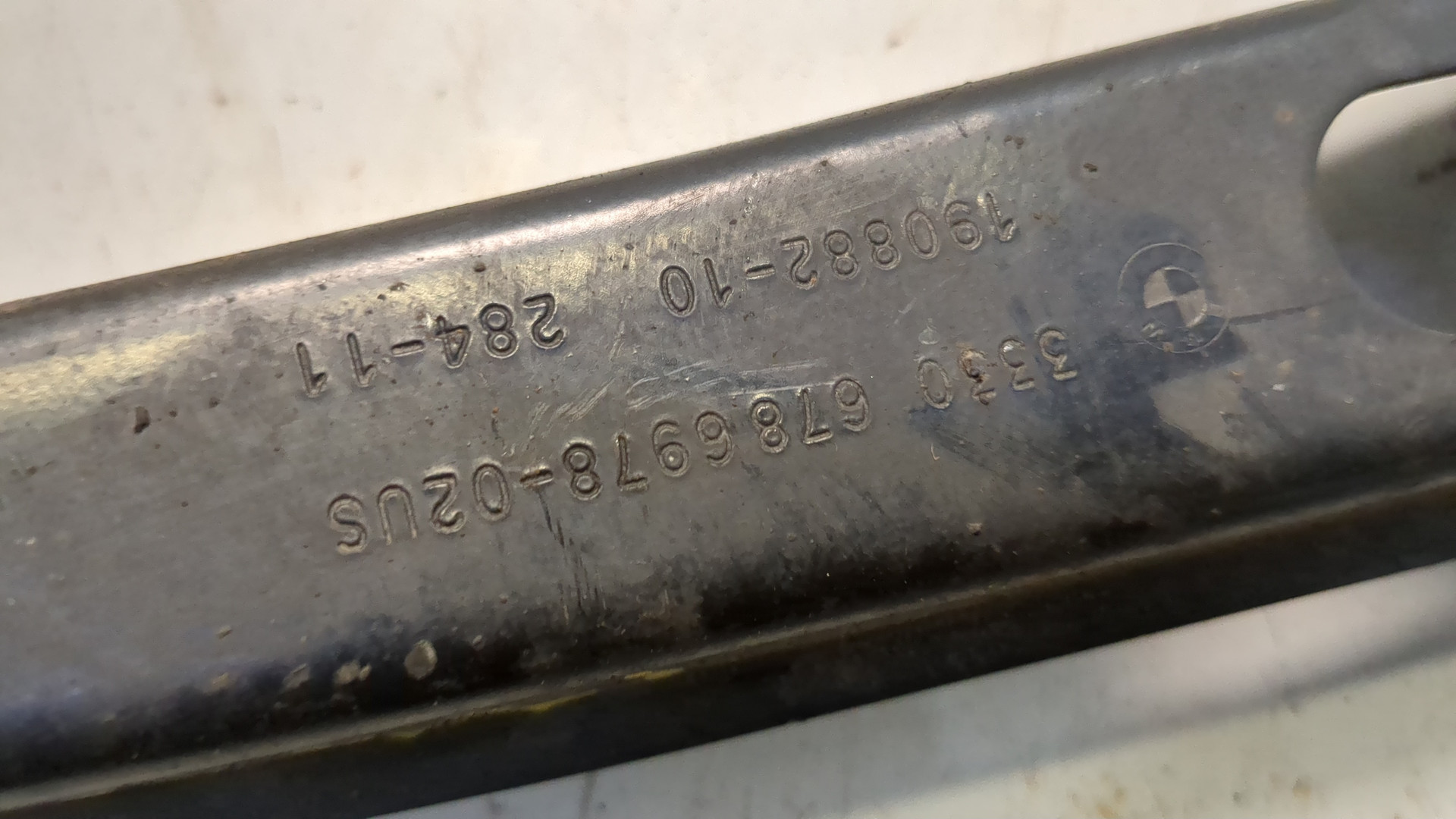 Рычаг задний