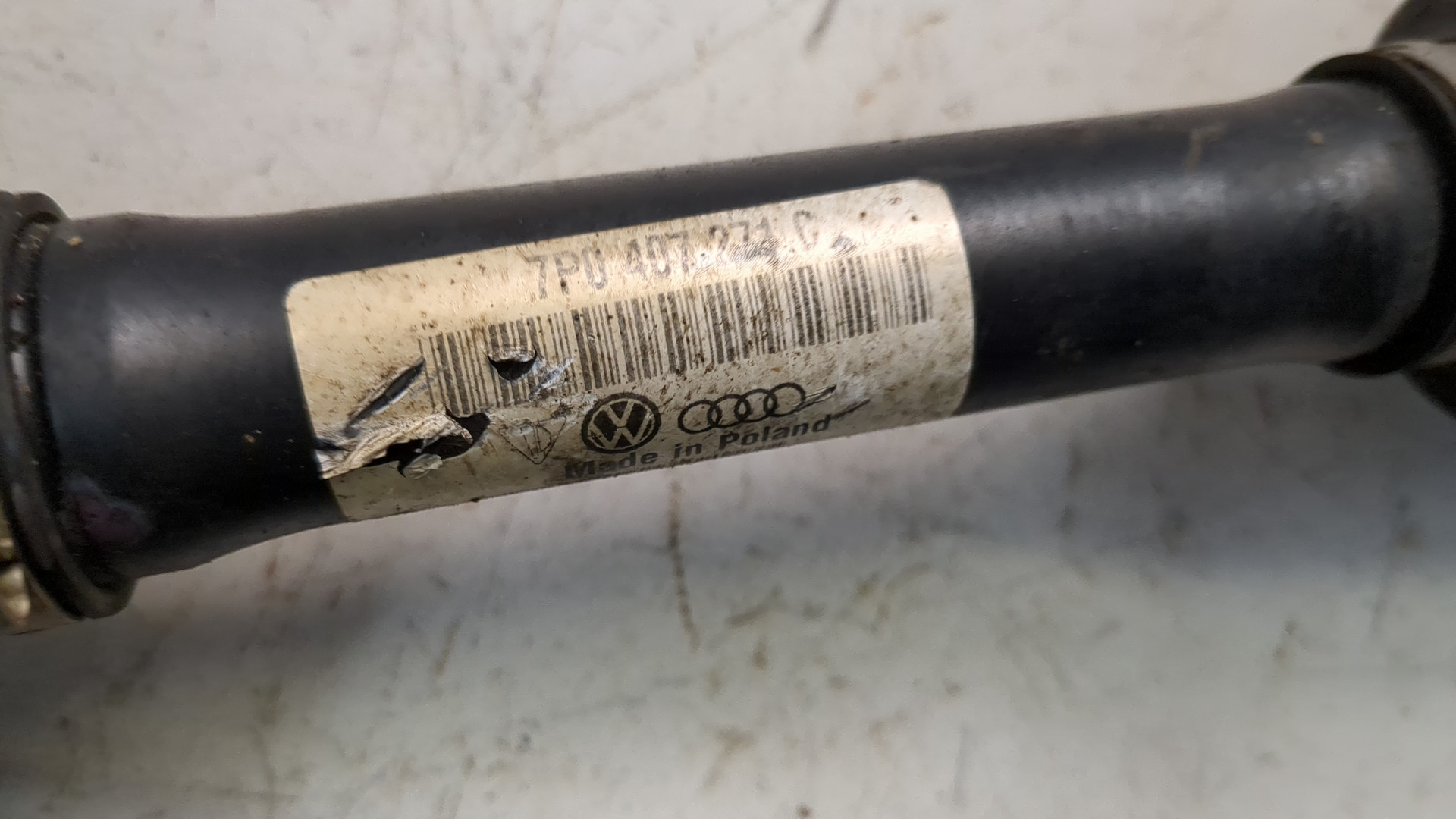 Полуось передняя