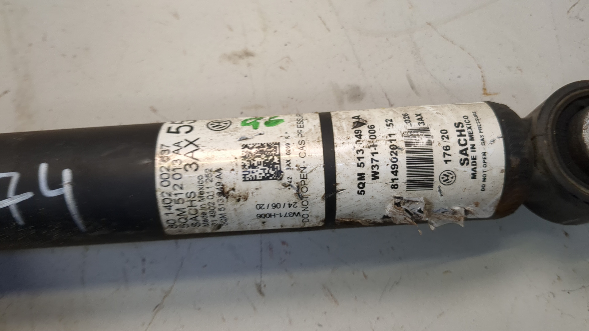 Амортизатор задний (стойка)