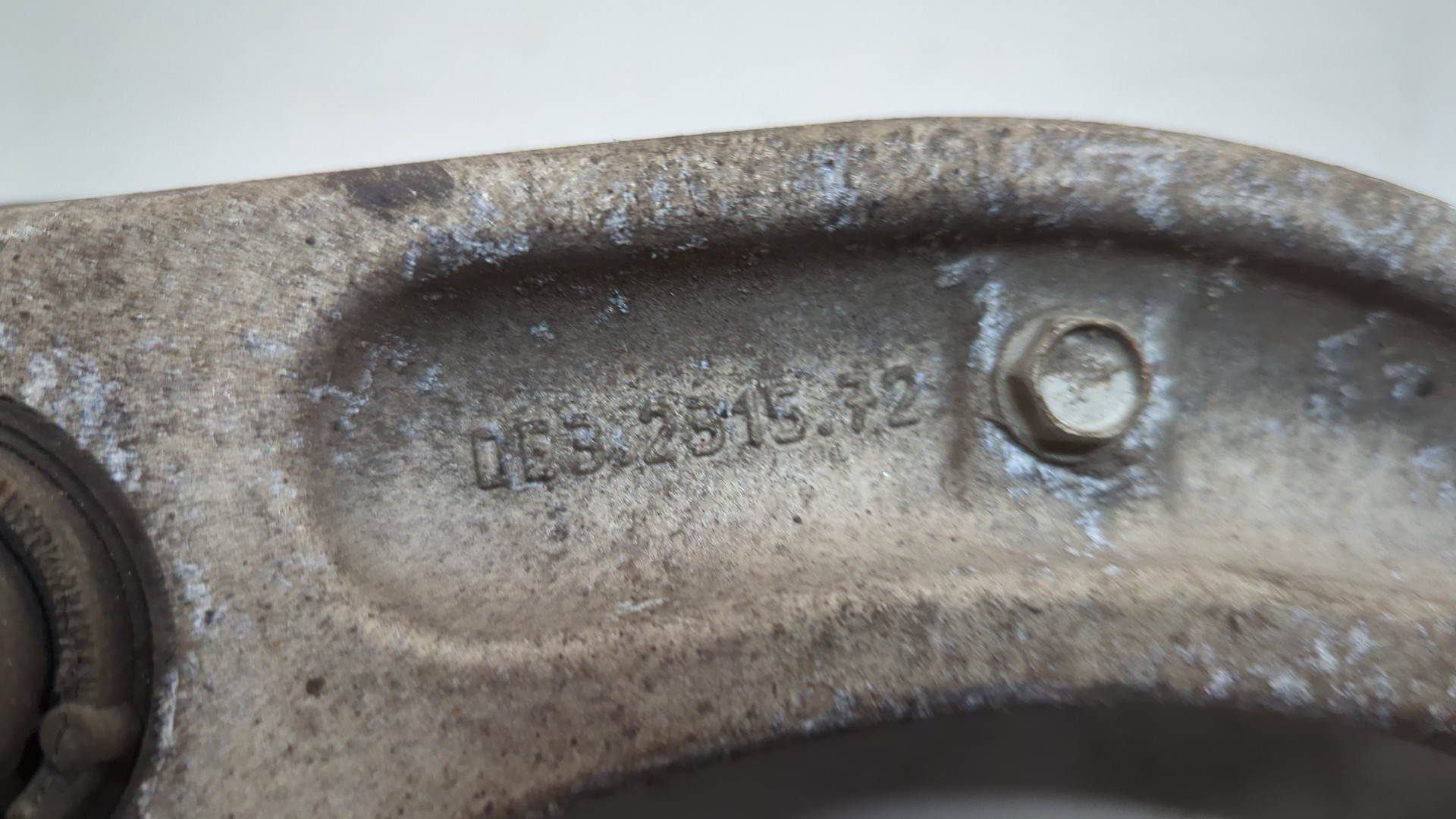 Рычаг задний