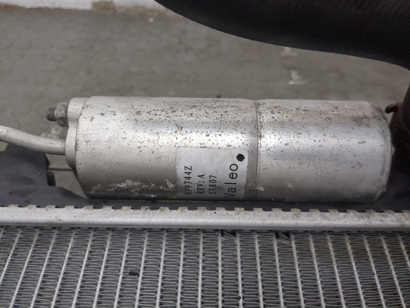 Радиатор охлаждения двигателя основной