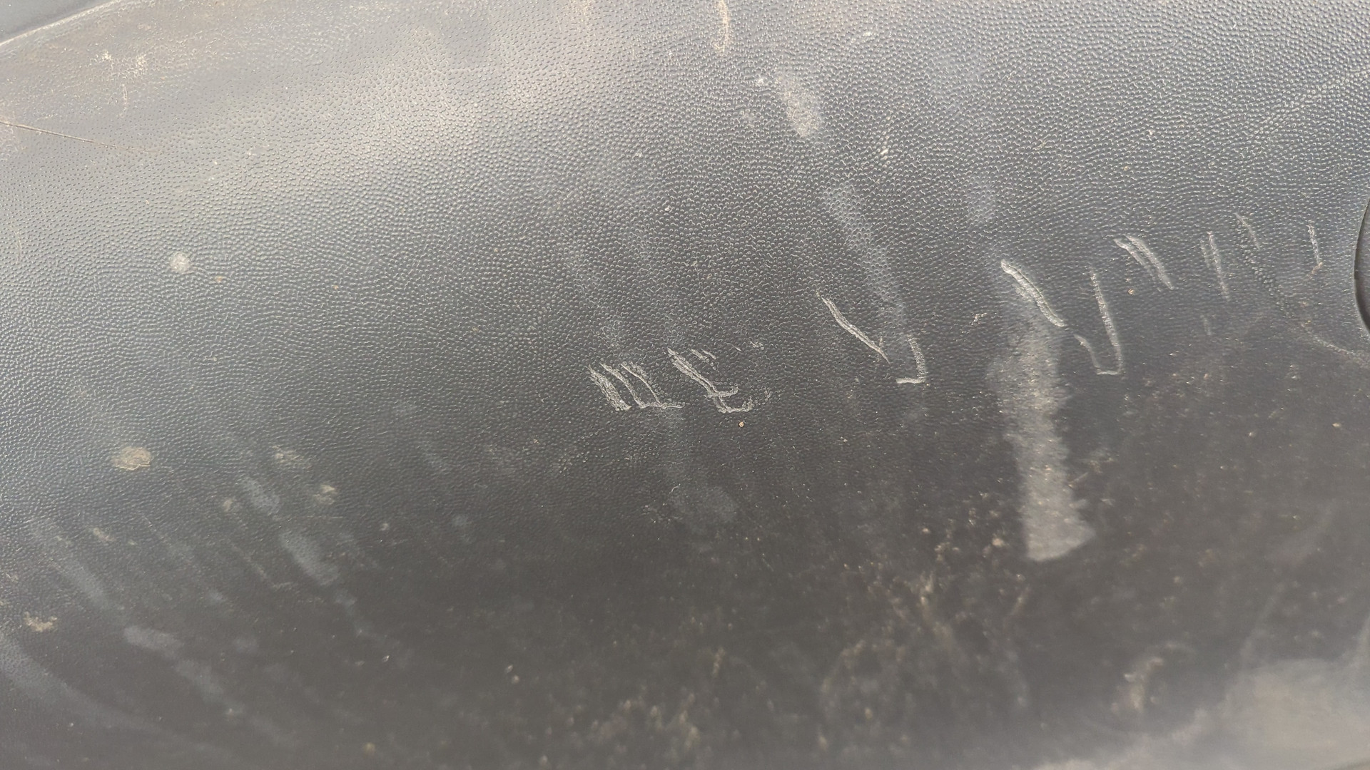 Бампер задний