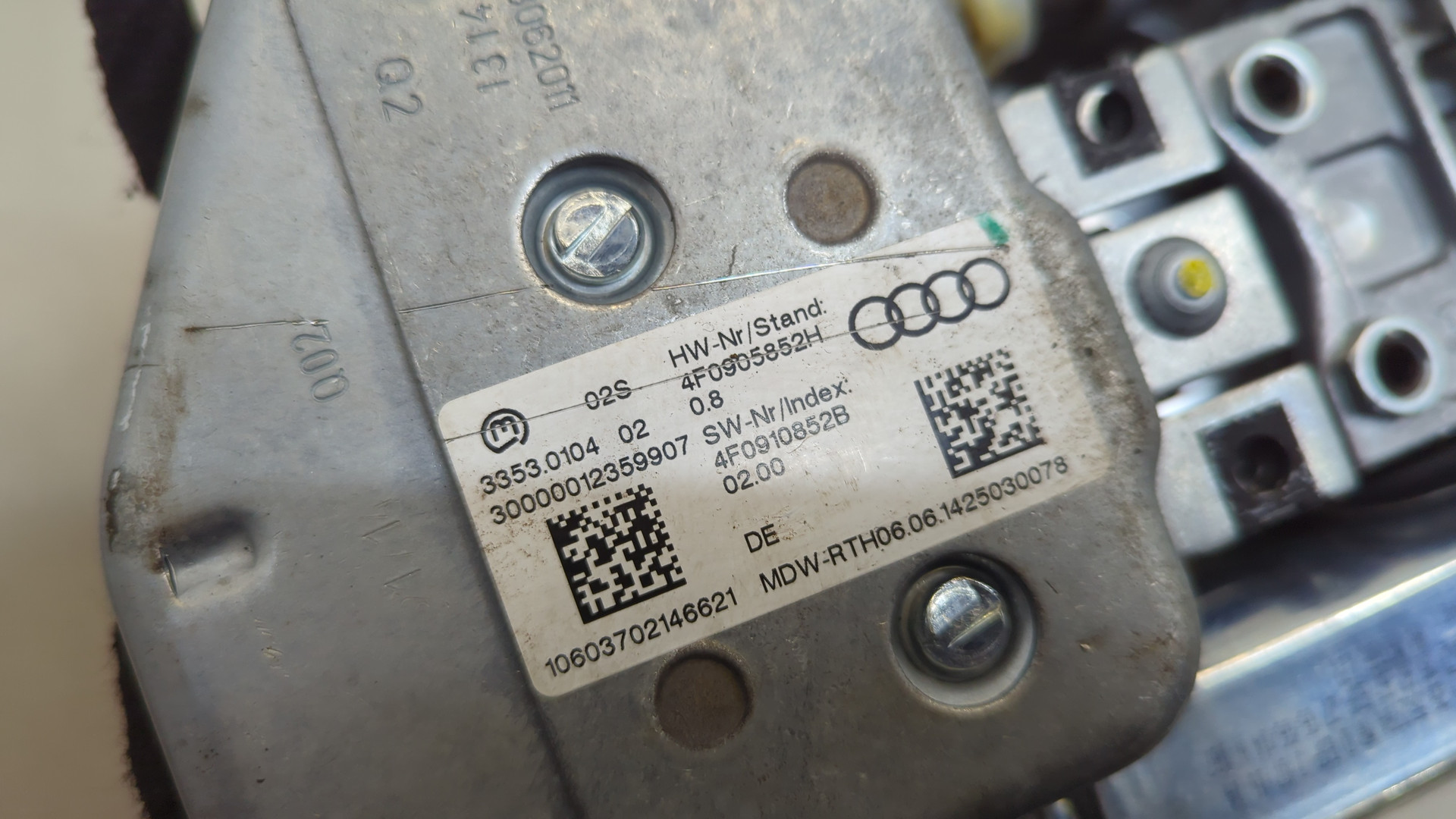 Колонка рулевая