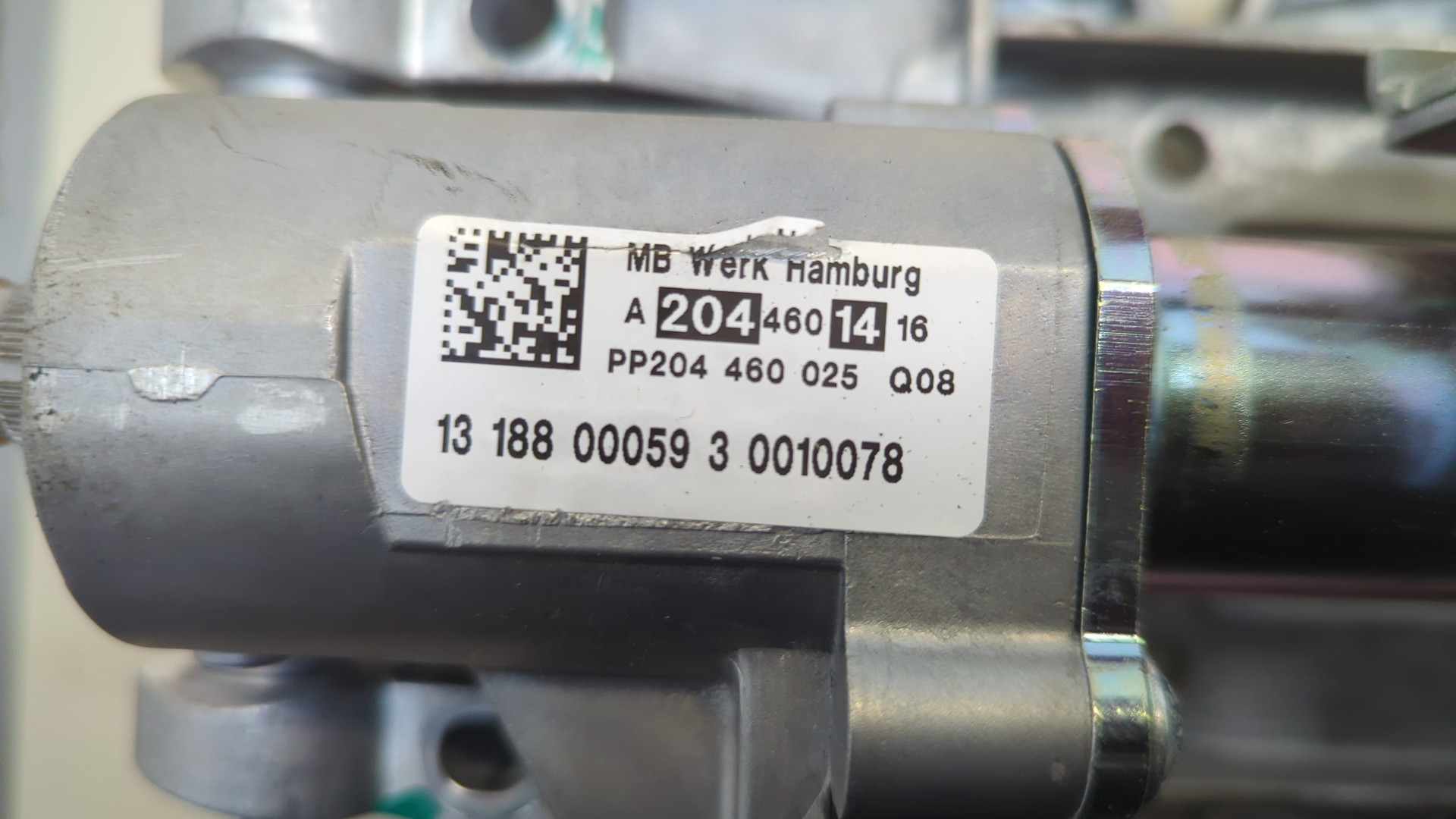 Колонка рулевая