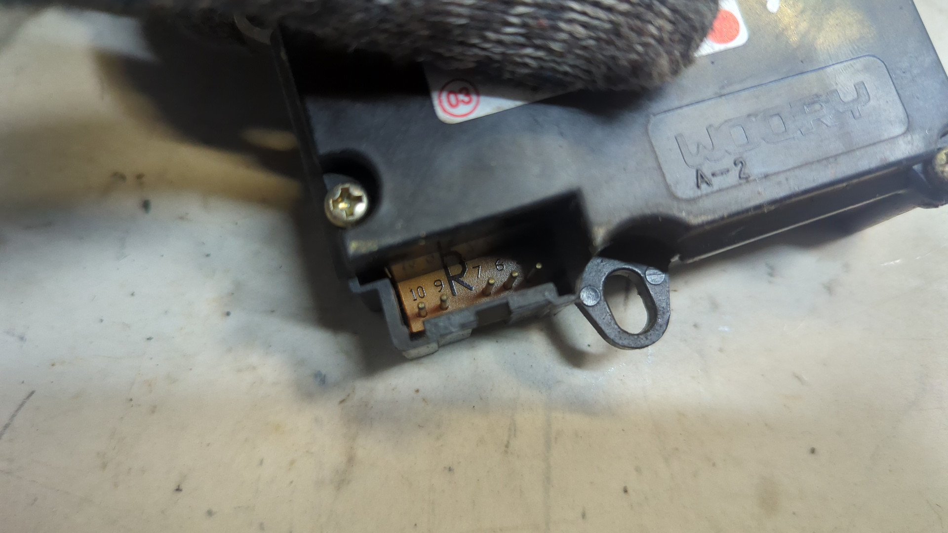 Моторчик заслонки печки