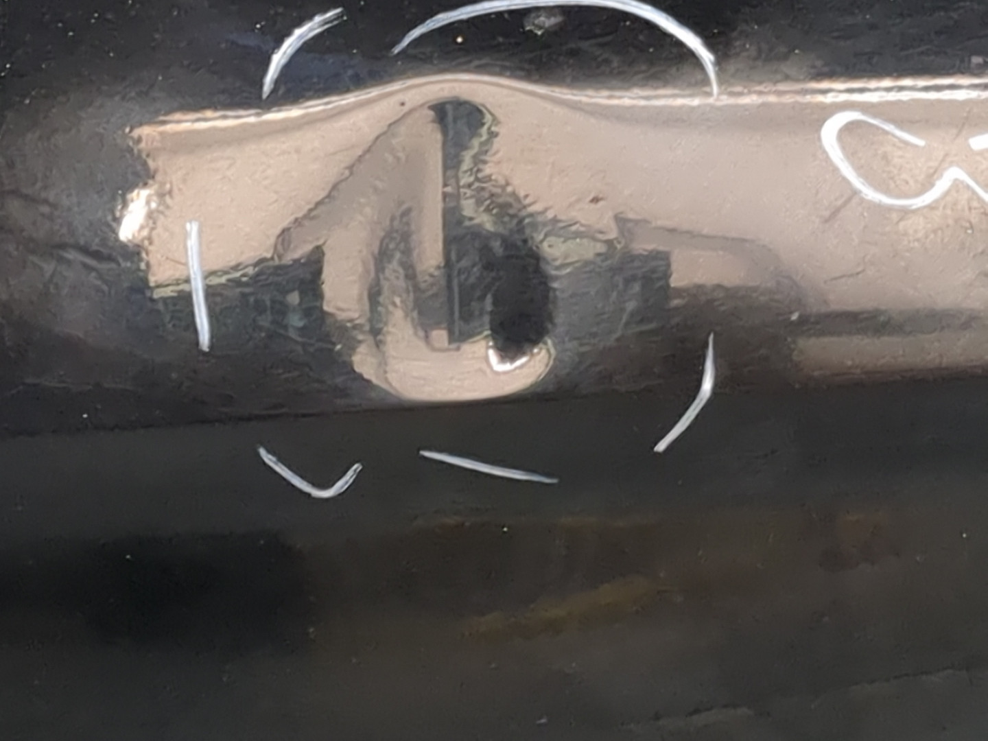 Дверь задняя правая