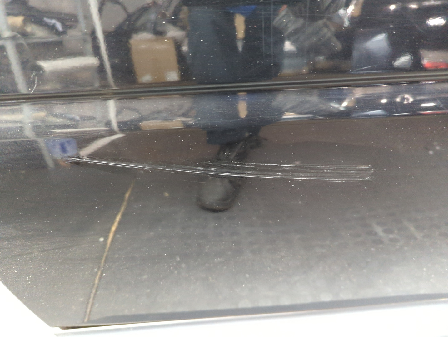 Дверь задняя левая