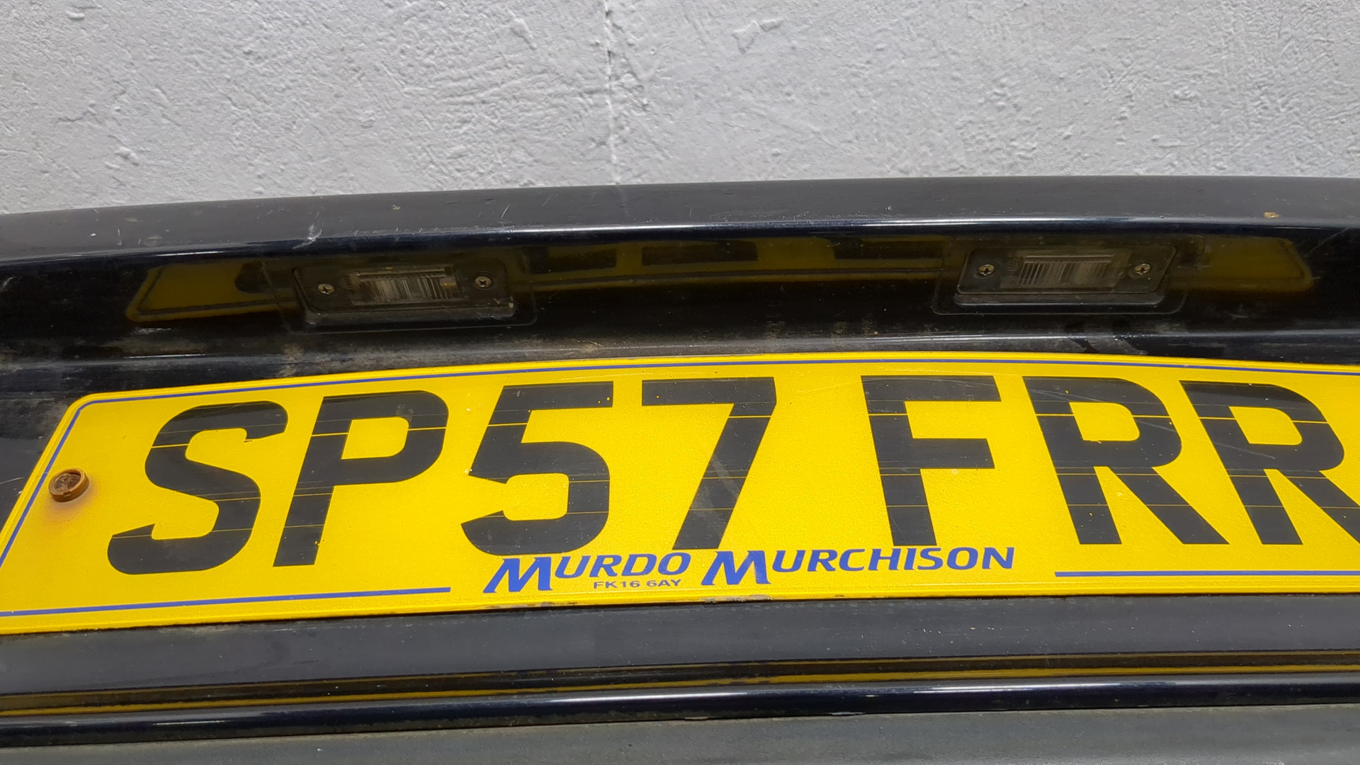 Бампер задний