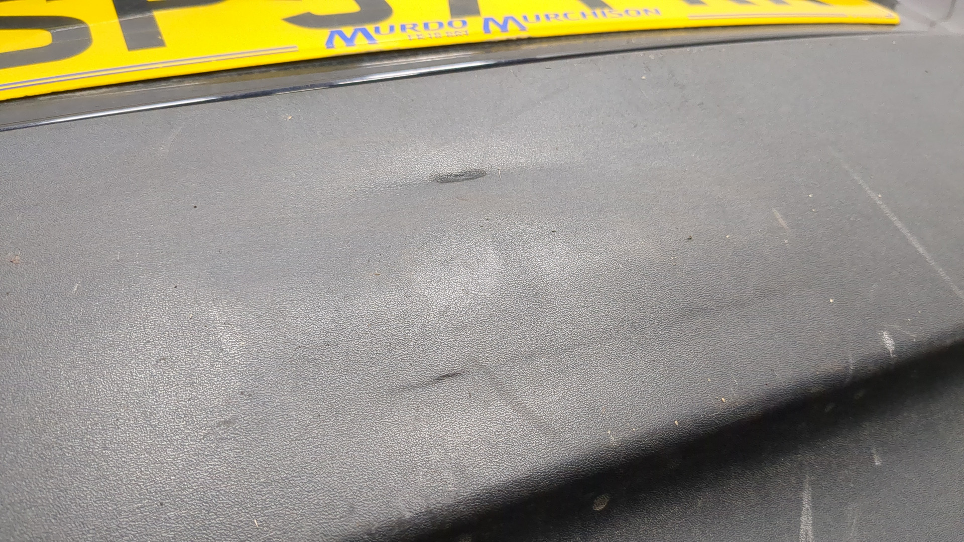 Бампер задний