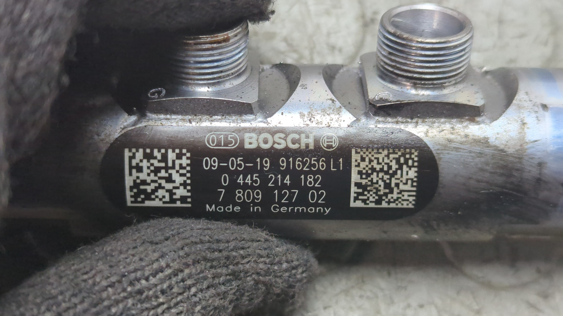 Рейка топливная (рампа)