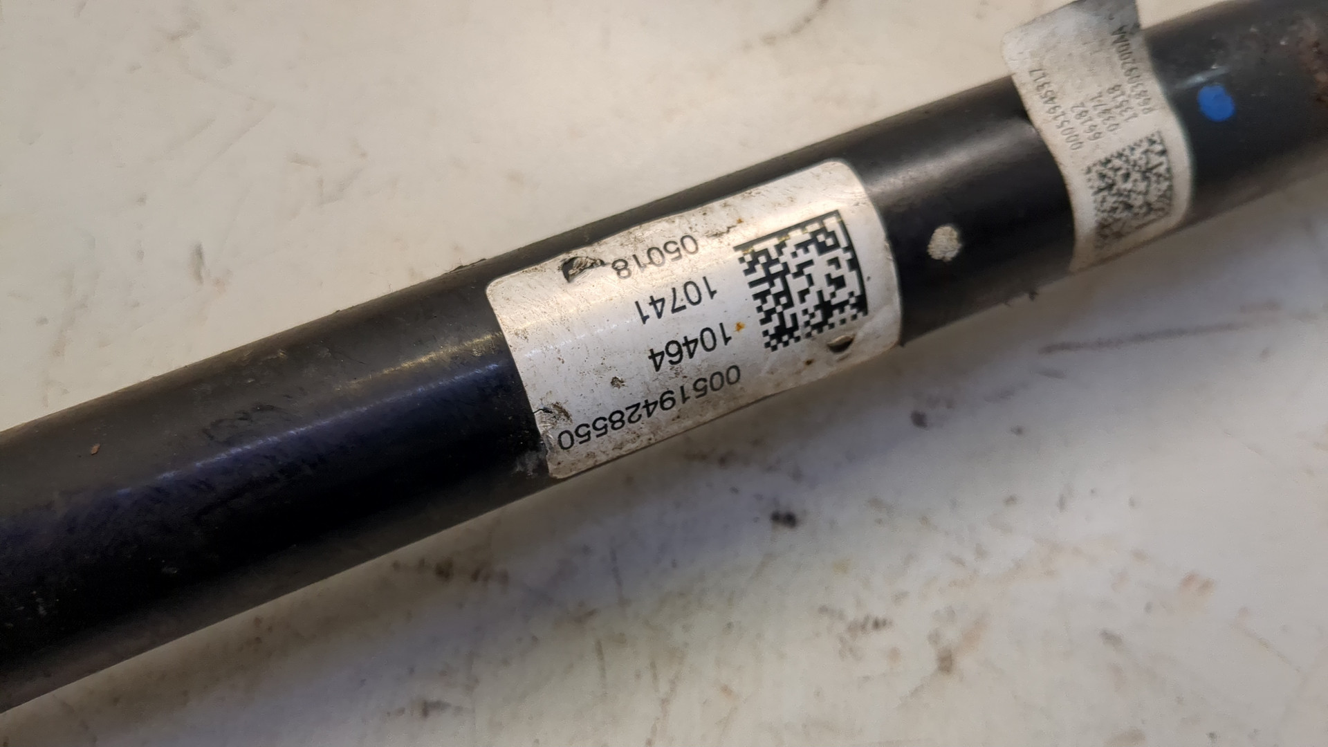 Рычаг задний